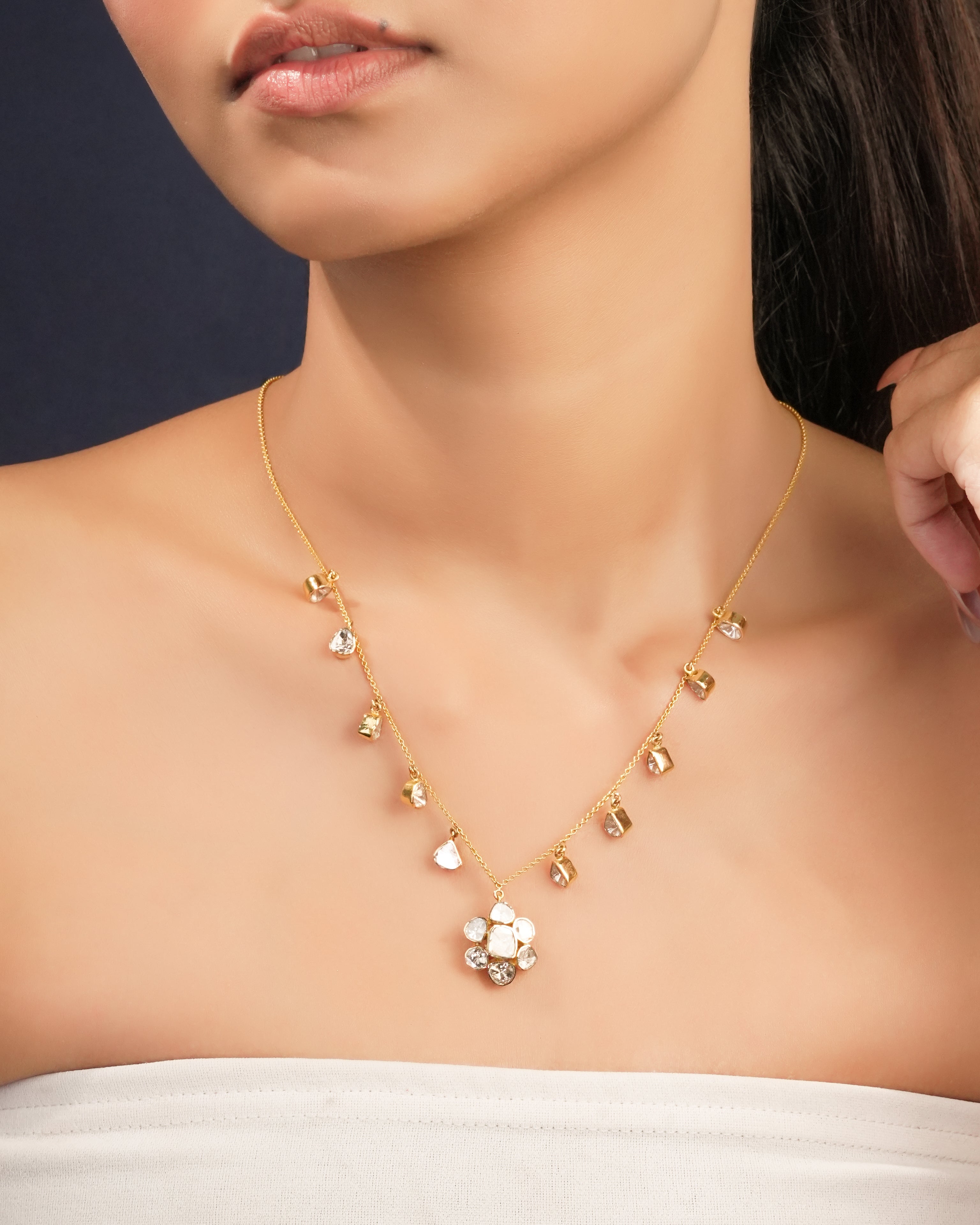 Nyvona Polki Necklace