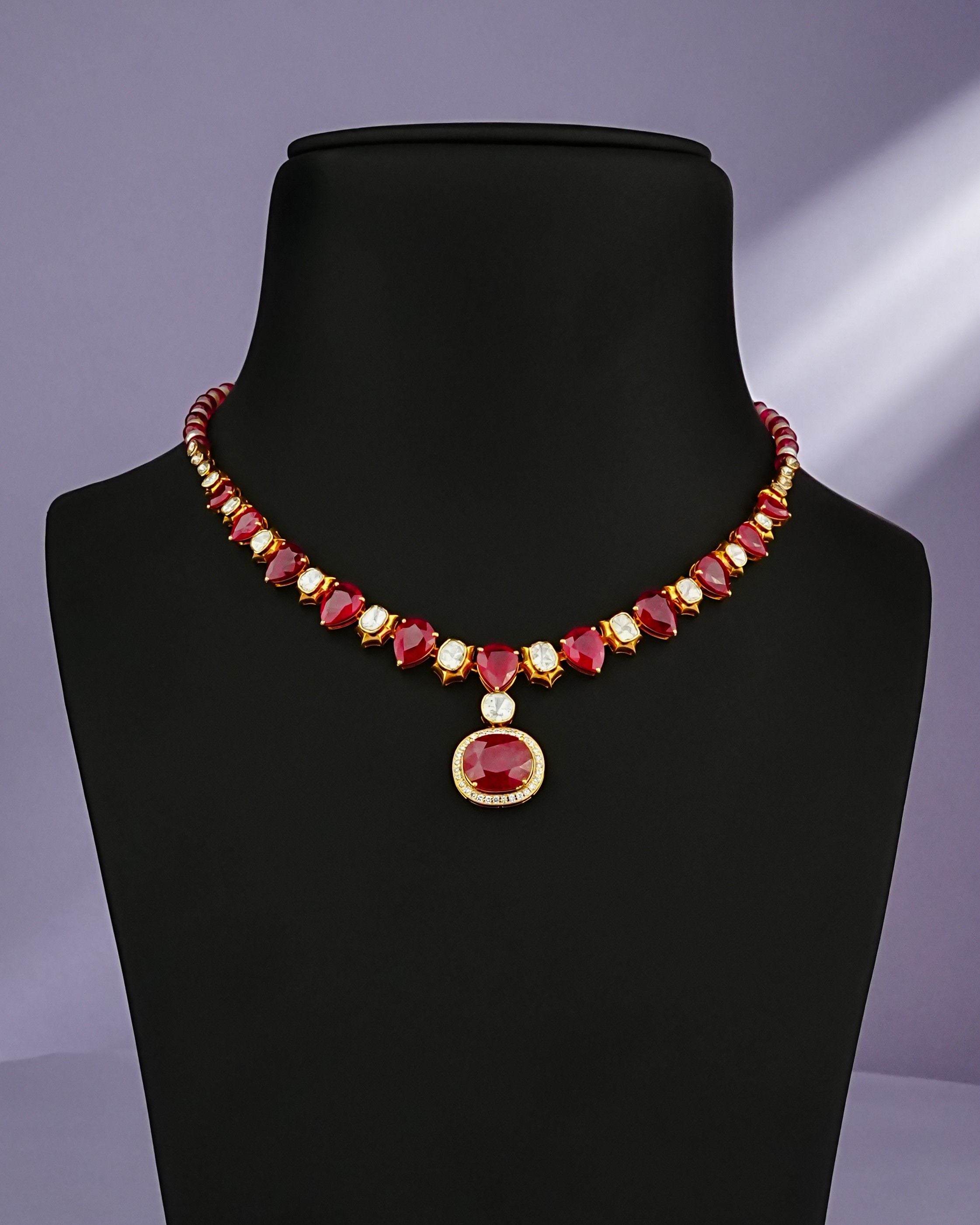 Marya Polki And Diamond Necklace