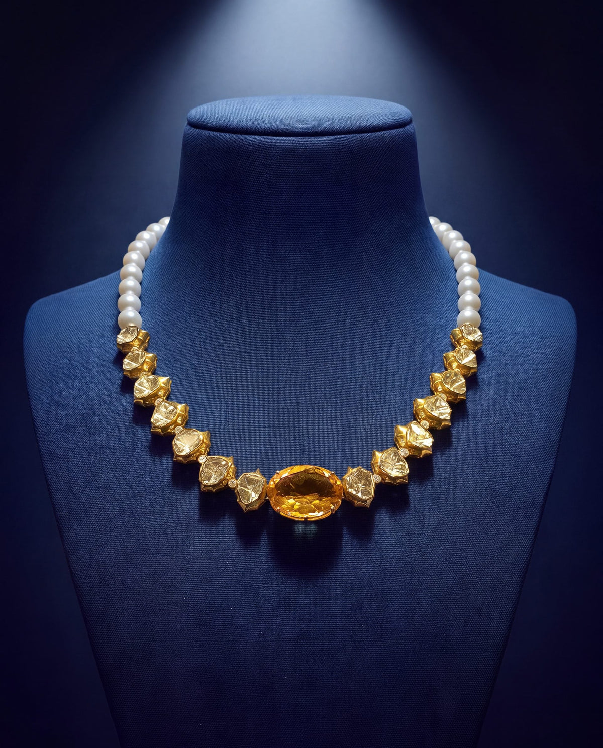 Mokshita Polki Necklace