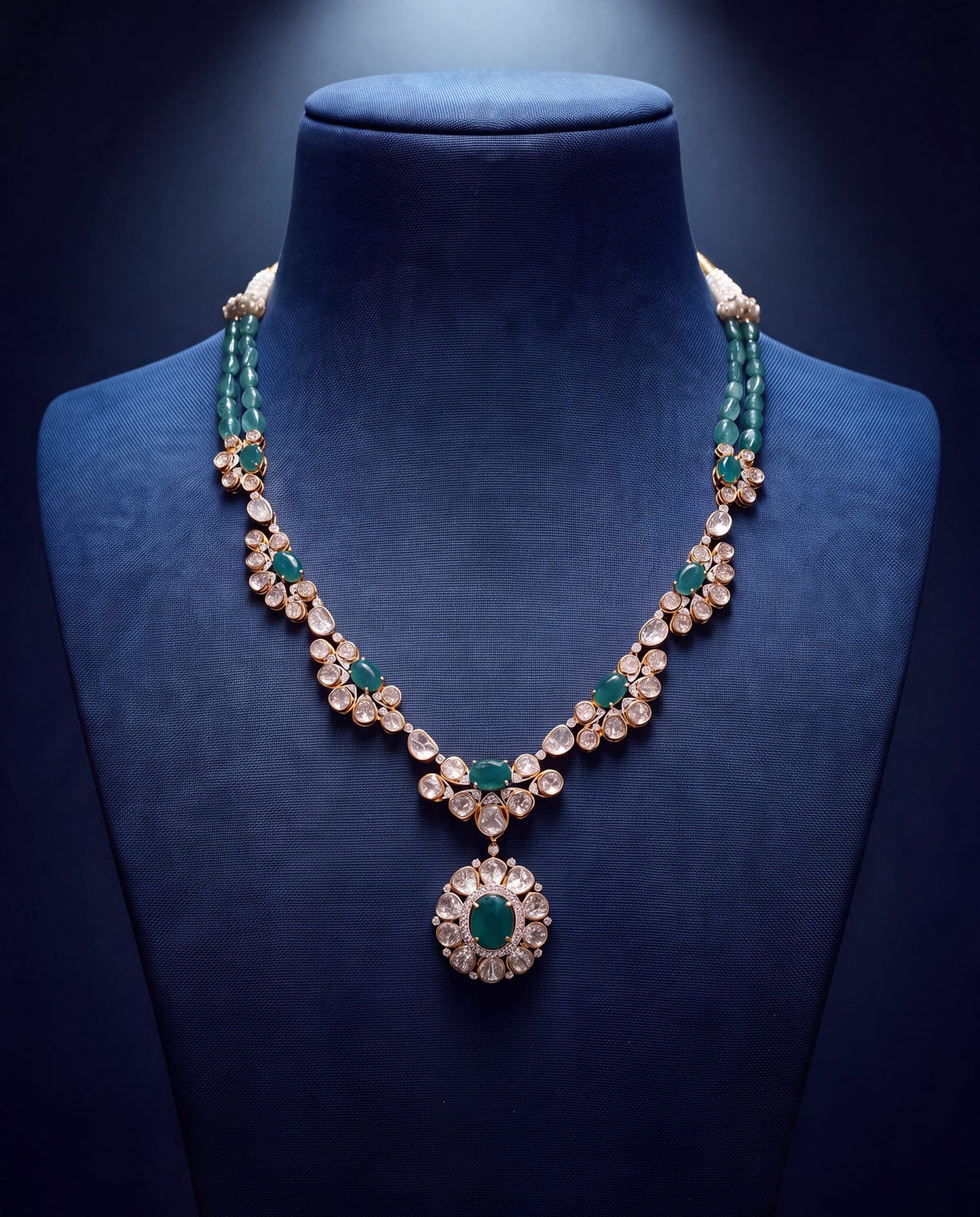 Supriya Polki And Diamond Necklace