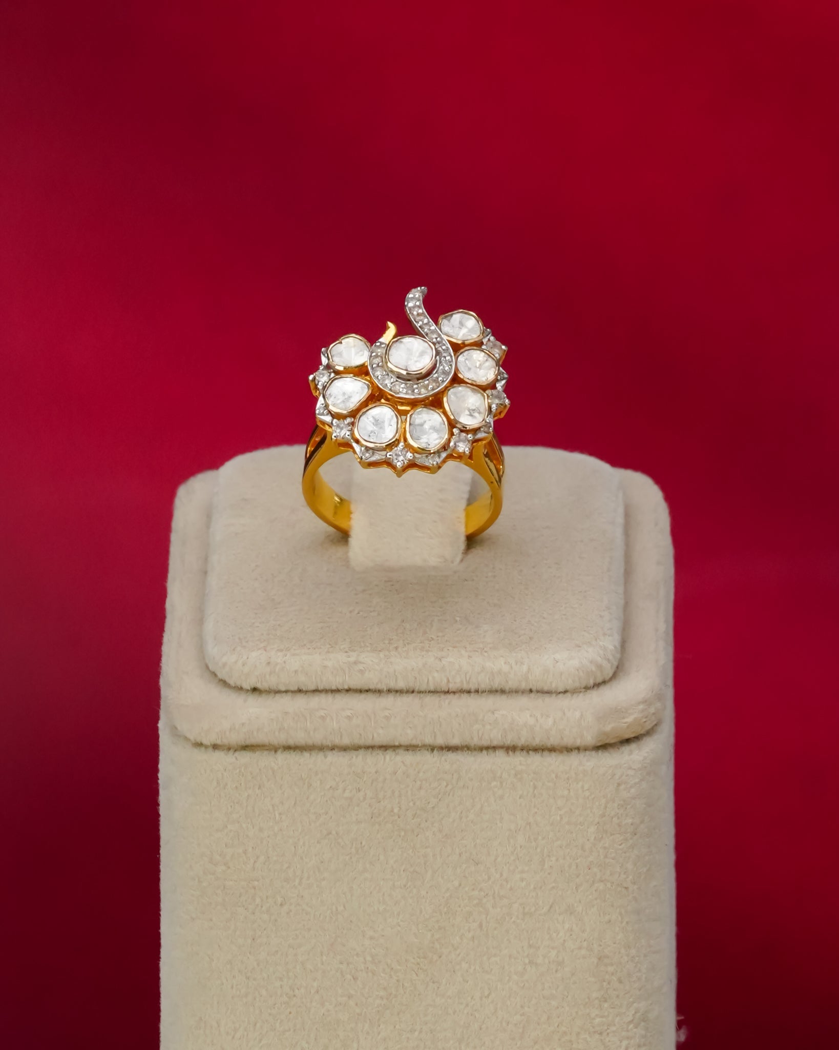 Evelyn Polki And Diamond Ring