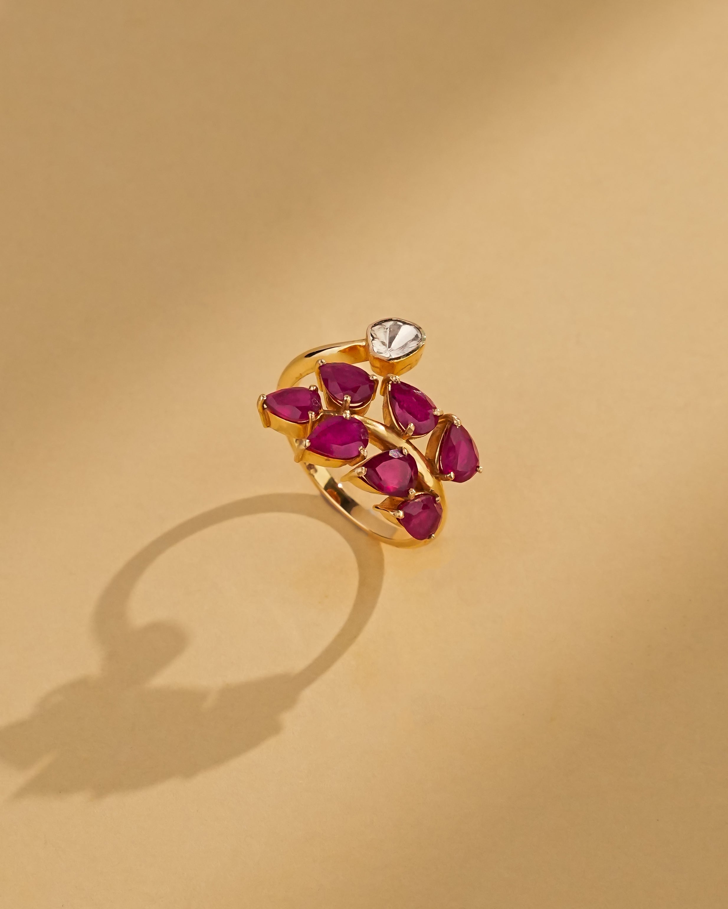 Mehya Polki Ring