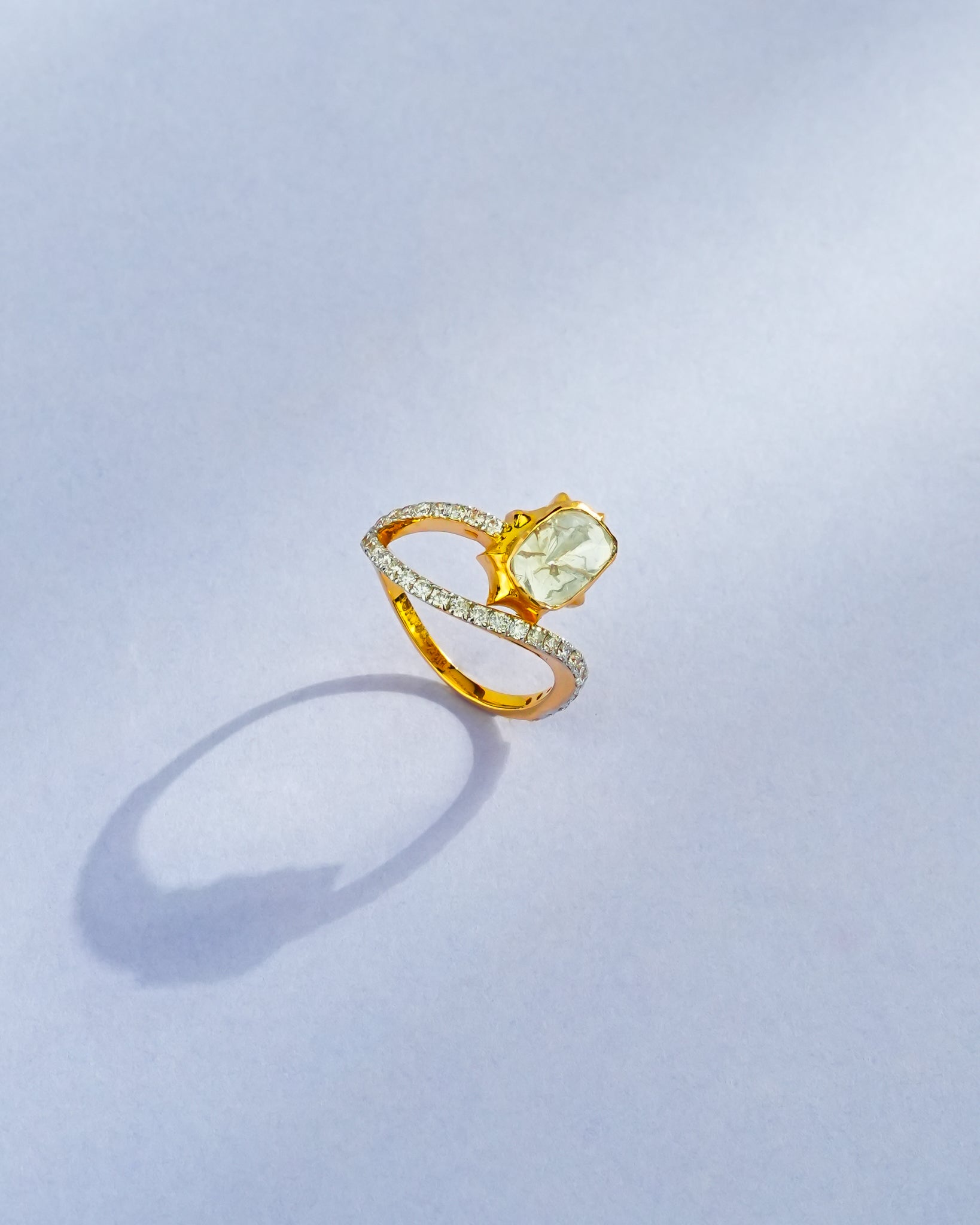 Mara Polki And Diamond Ring