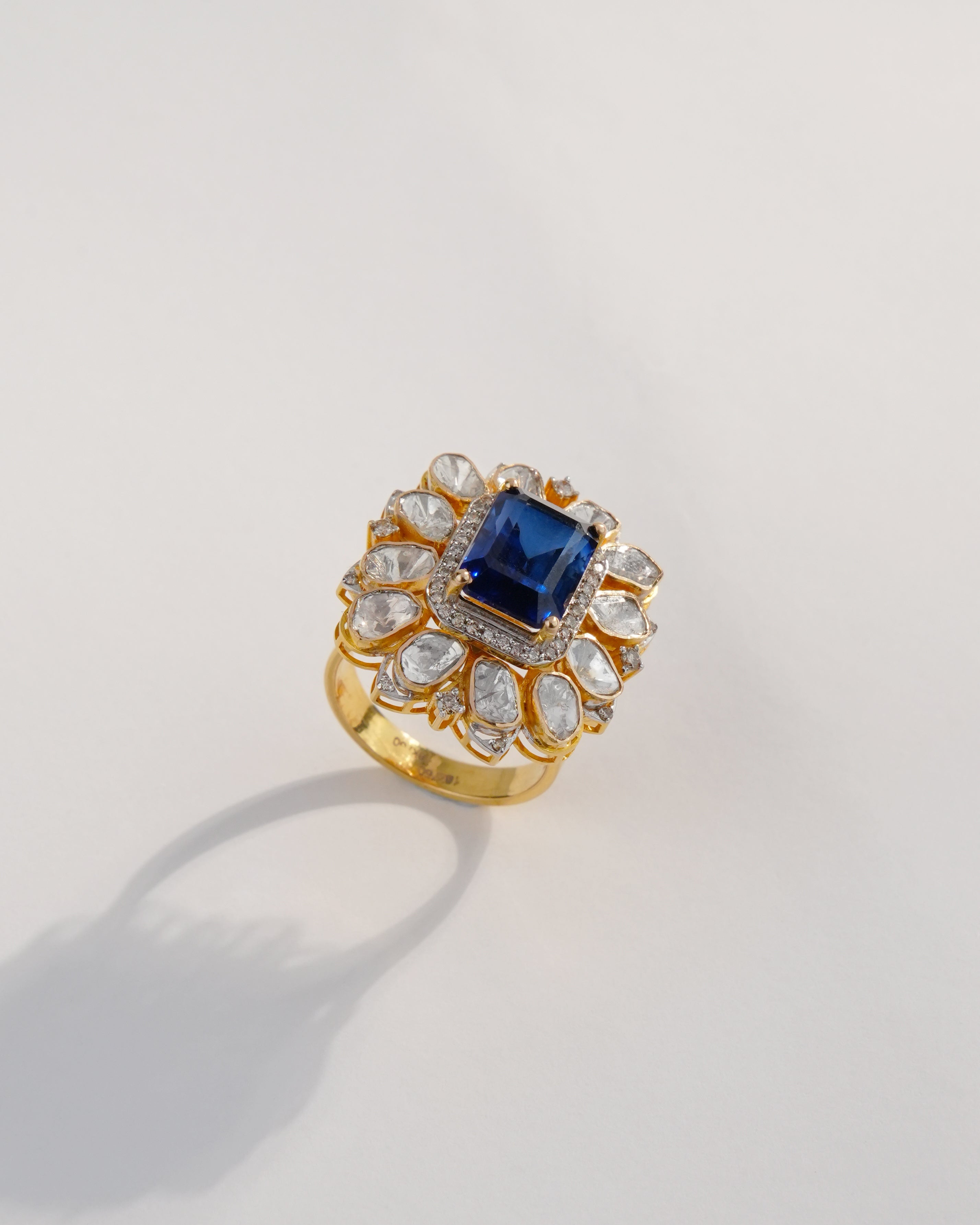 Avonlea Polki And Diamond Ring