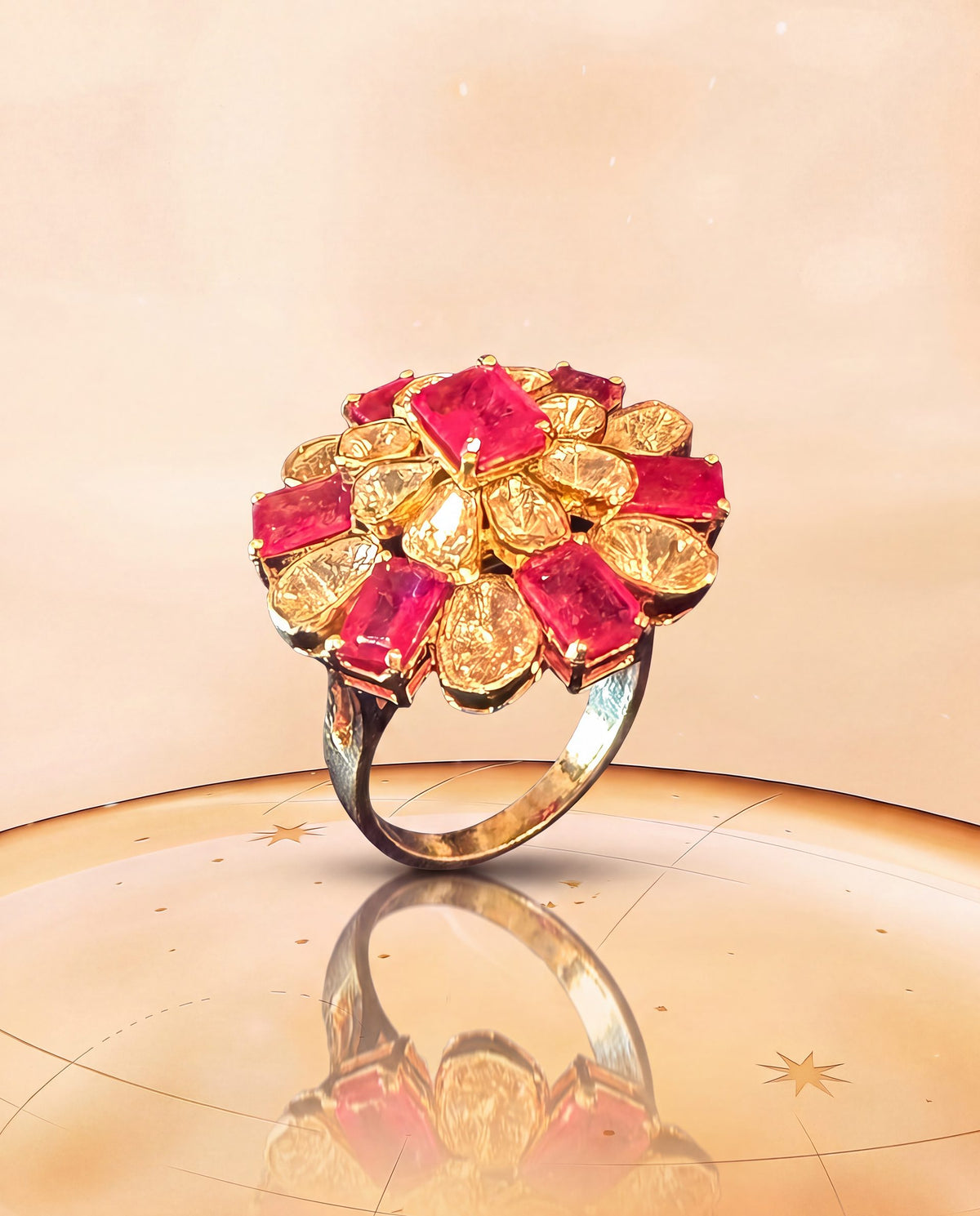 Dharshana Polki Ring