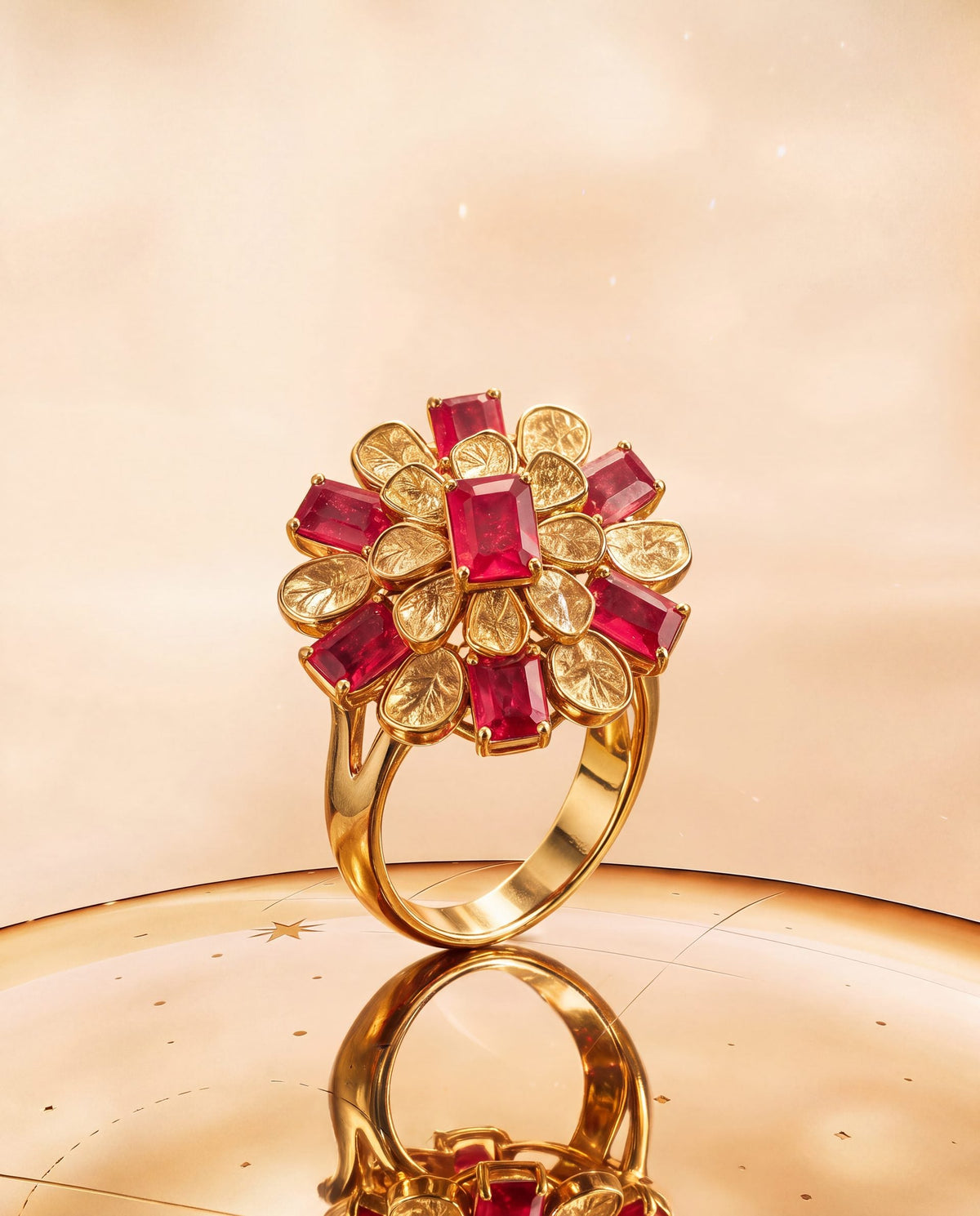 Dharshana Polki Ring