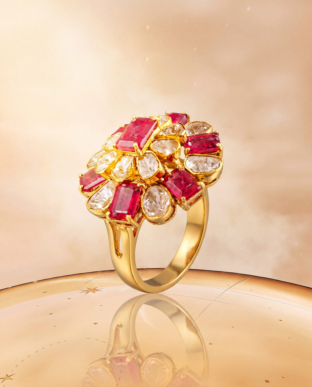 Dharshana Polki Ring