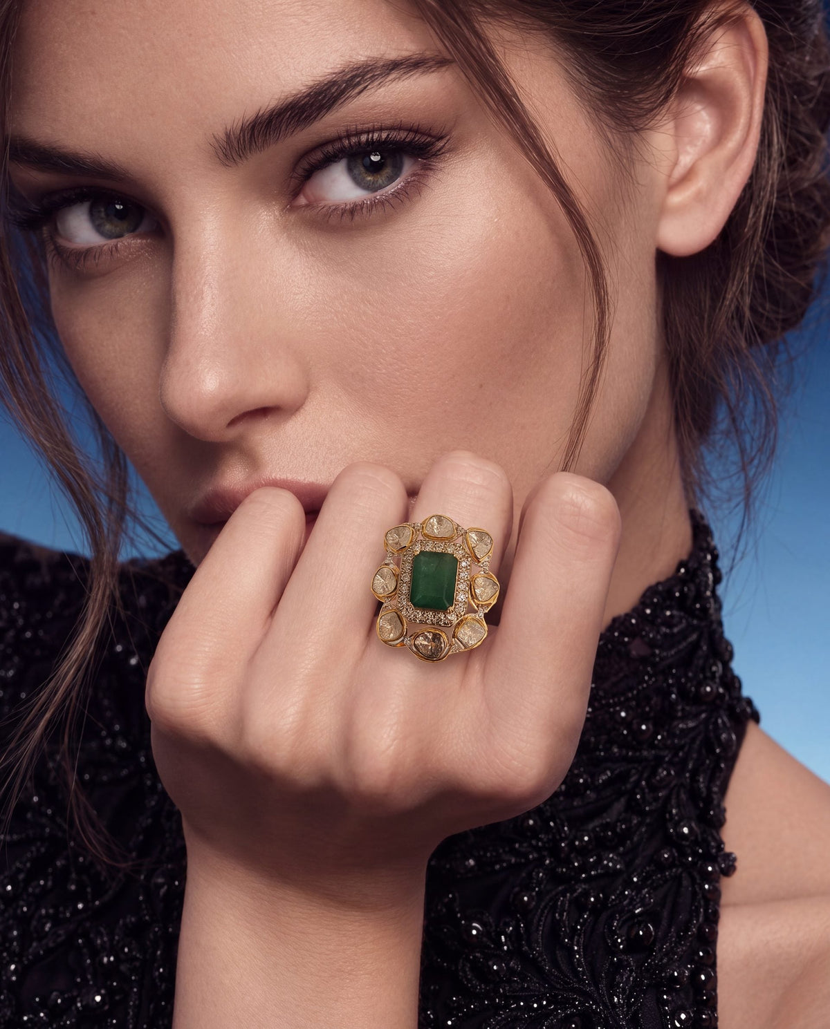Ishita Polki And Diamond Ring