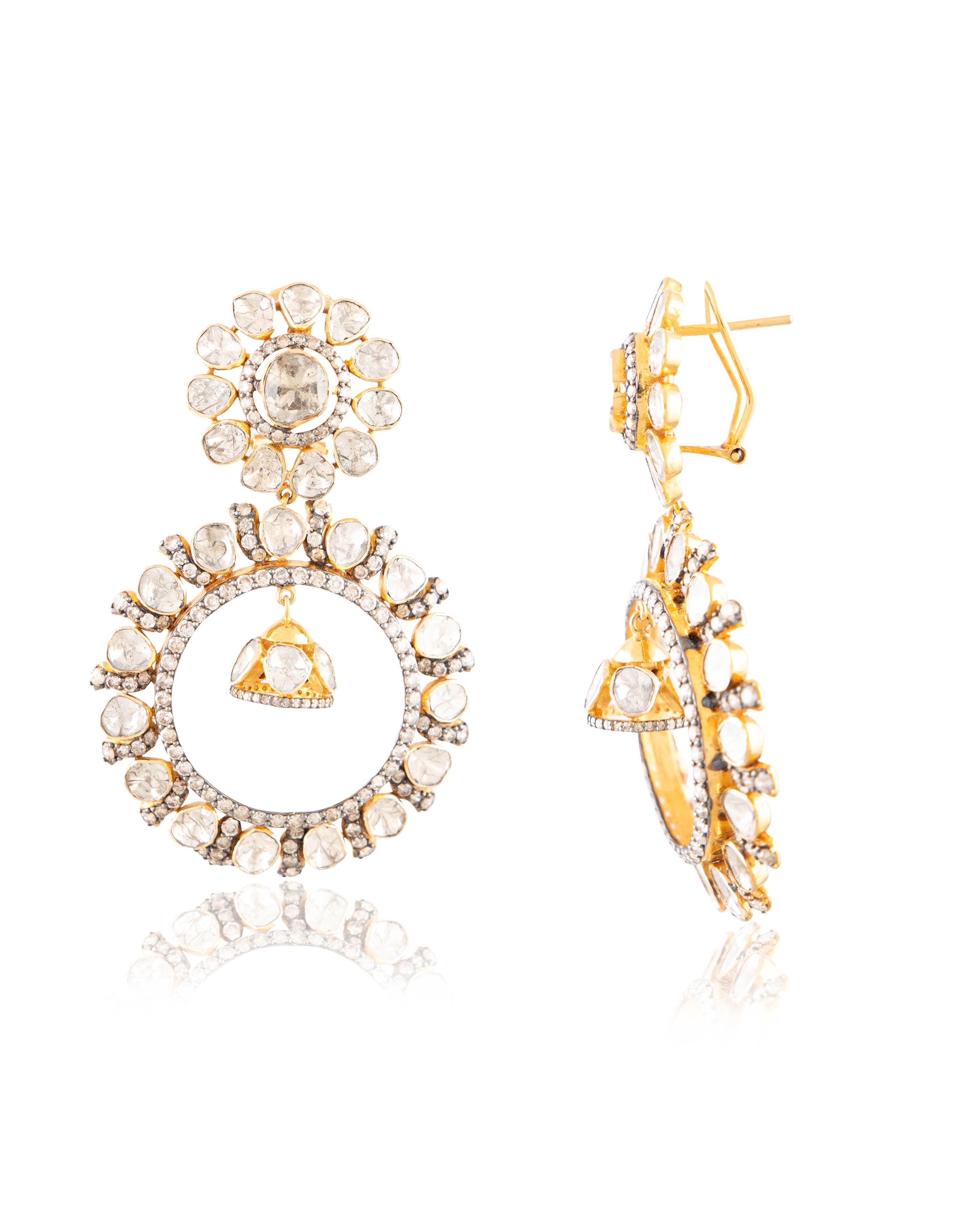 Kashika Polki And Diamond Chandbalis