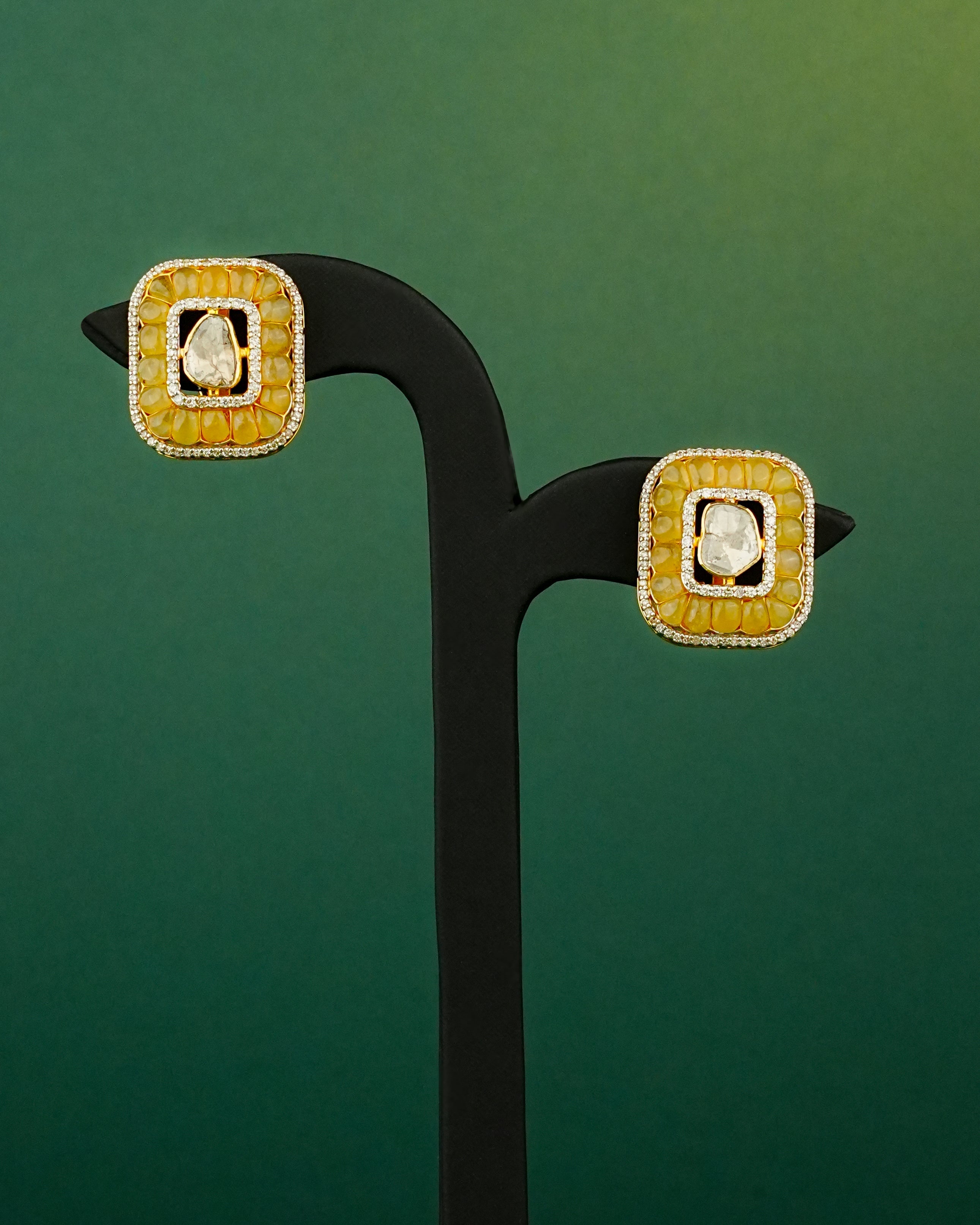 Archana Polki And Diamond Tops