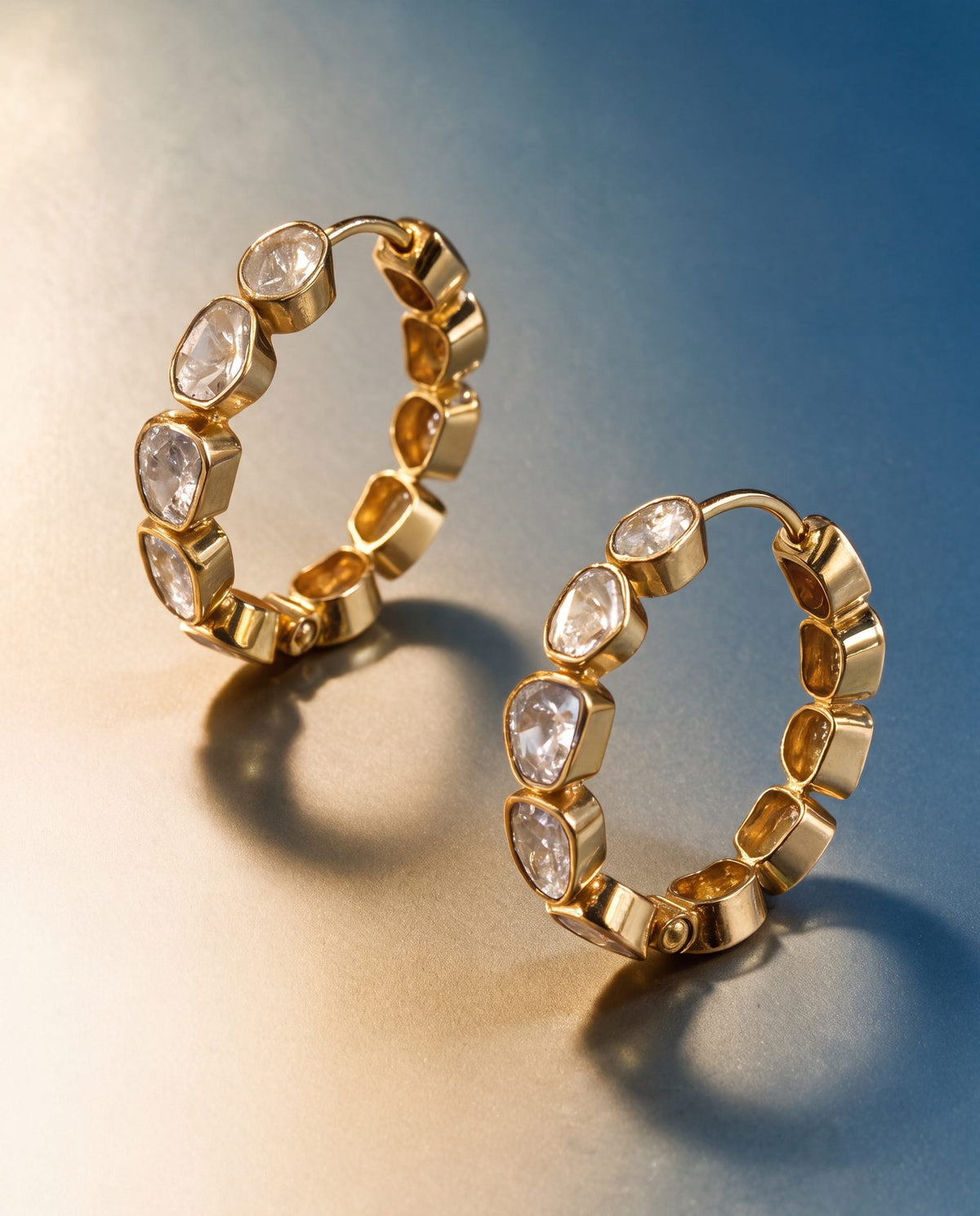 Shivani Polki Hoops