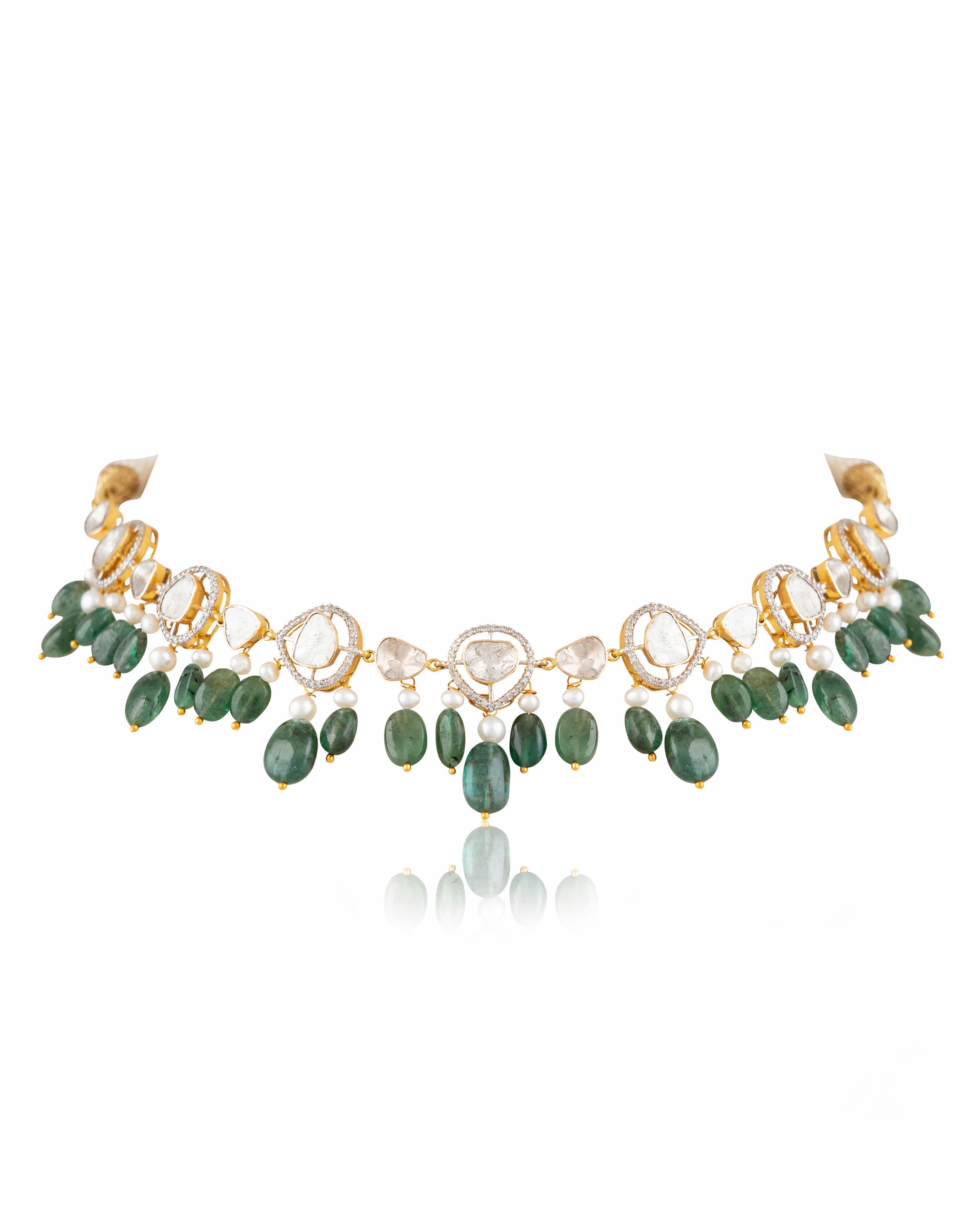 Rashi Polki And Diamond Choker