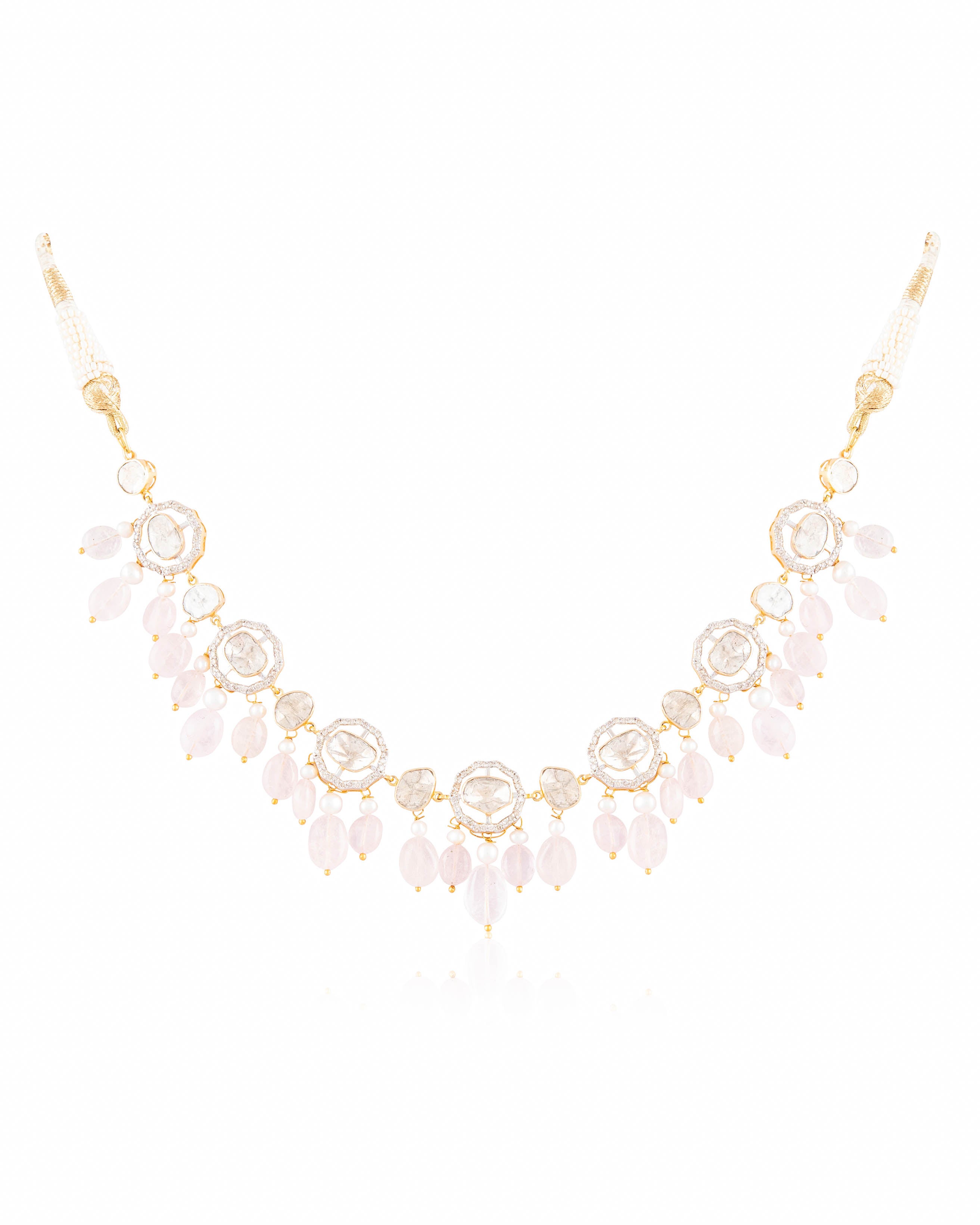 Tina Polki And Diamond Choker