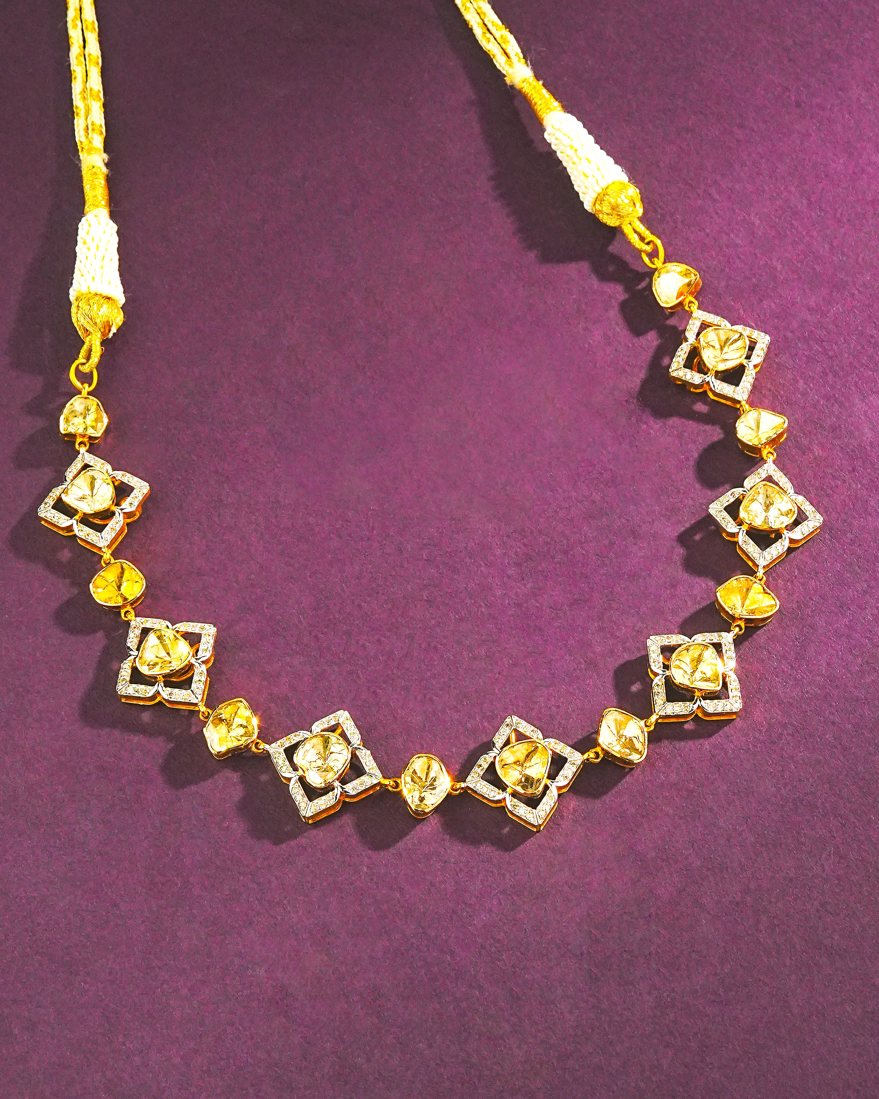 Sheila Polki And Diamond Choker