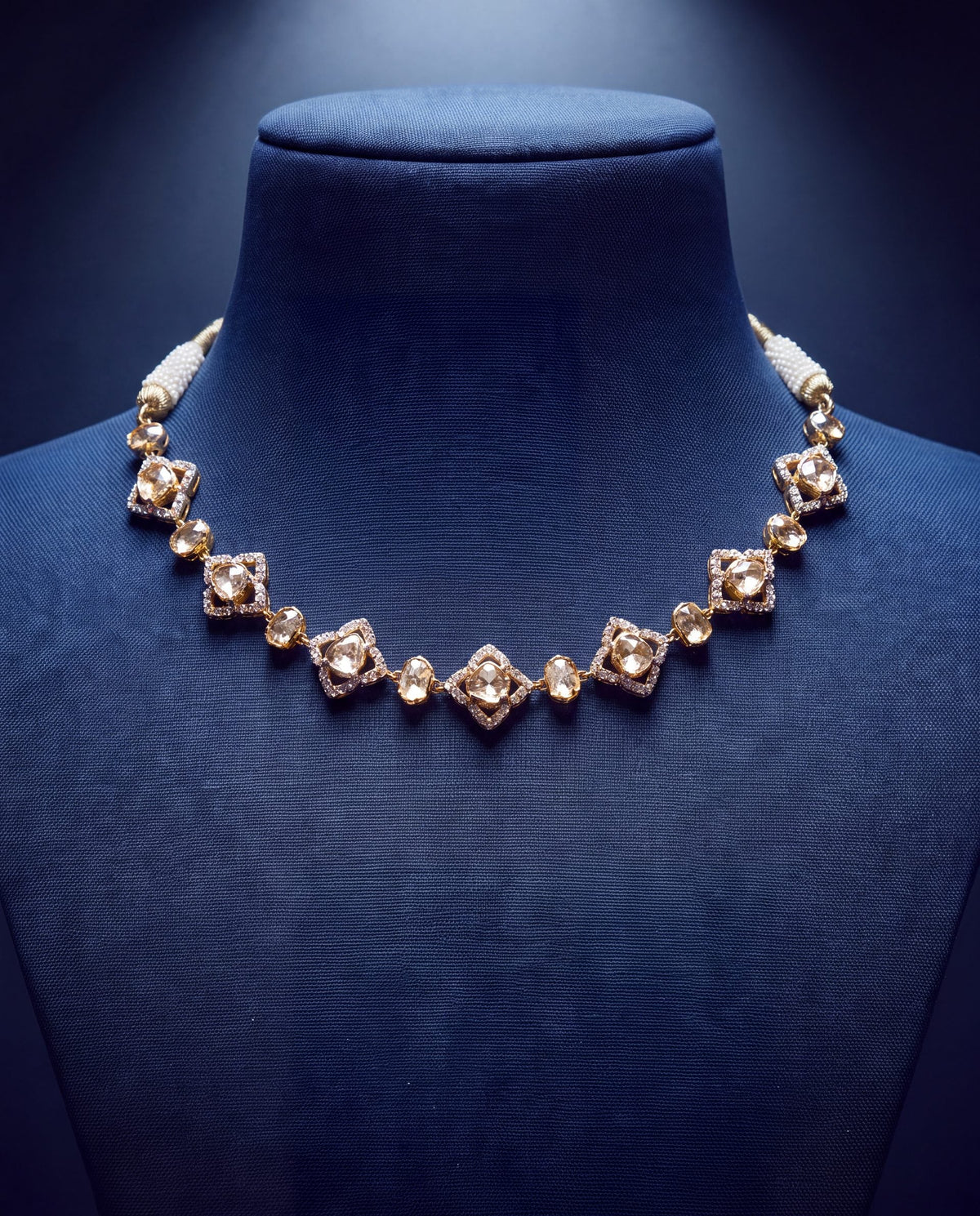 Sheila Polki And Diamond Choker