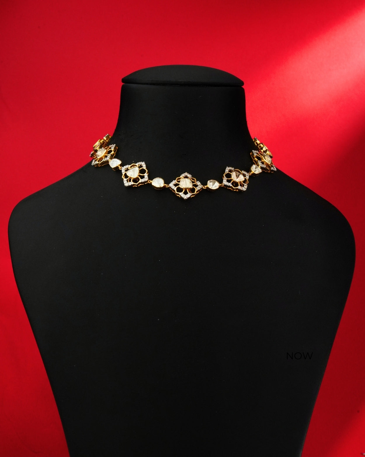 Meera Polki And Diamond Choker