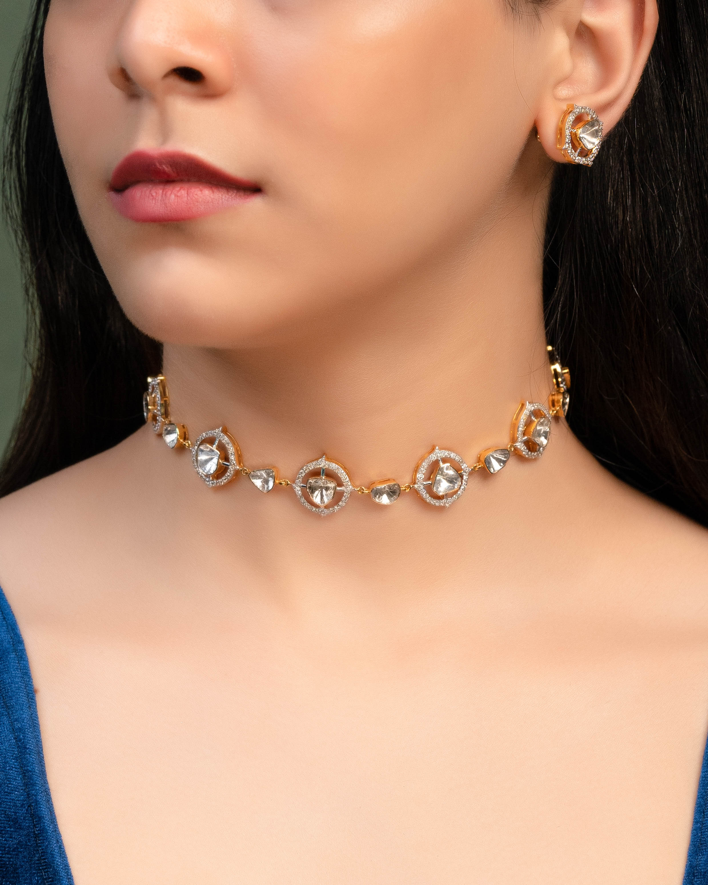 Arshia Polki And Diamond Tops