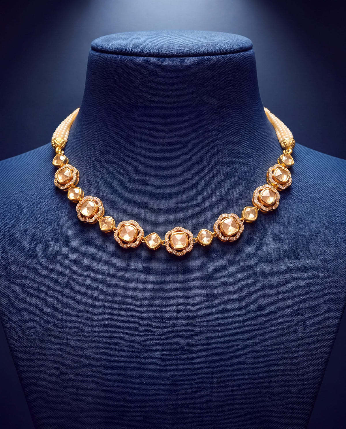Arpita Polki And Diamond Choker