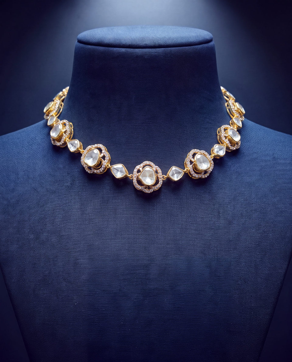Arpita Polki And Diamond Choker