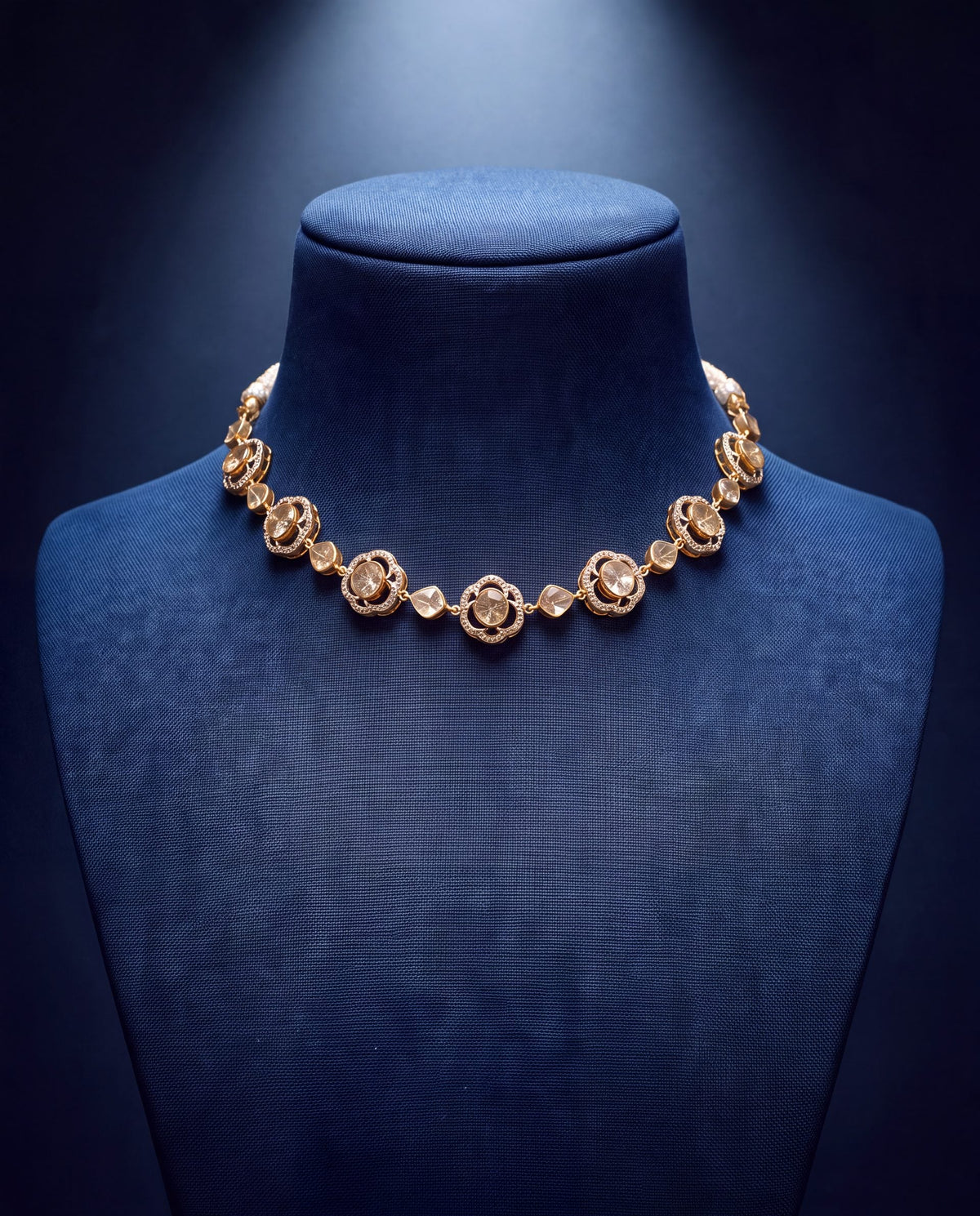 Arpita Polki And Diamond Choker