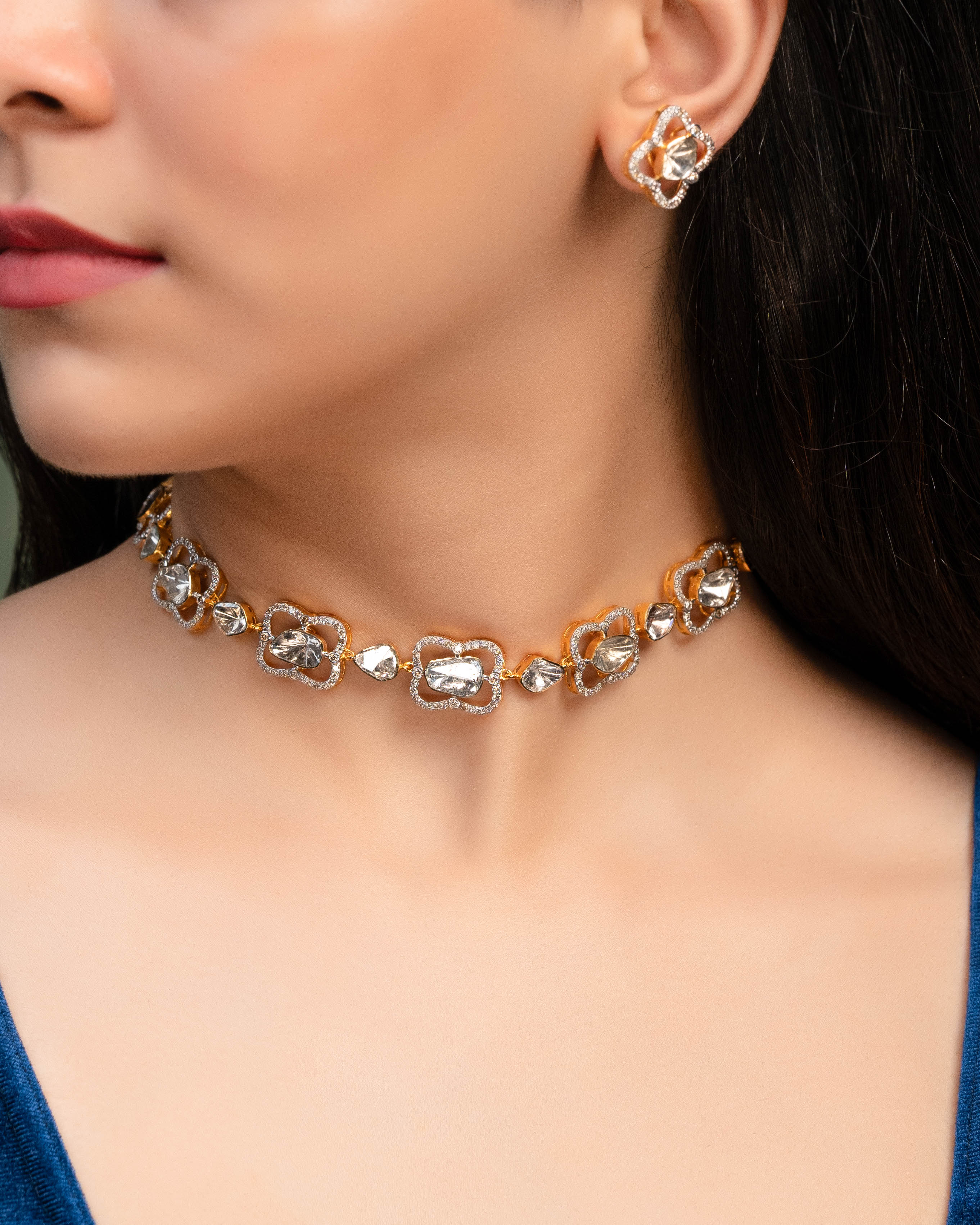 Janit Polki And Diamond Tops