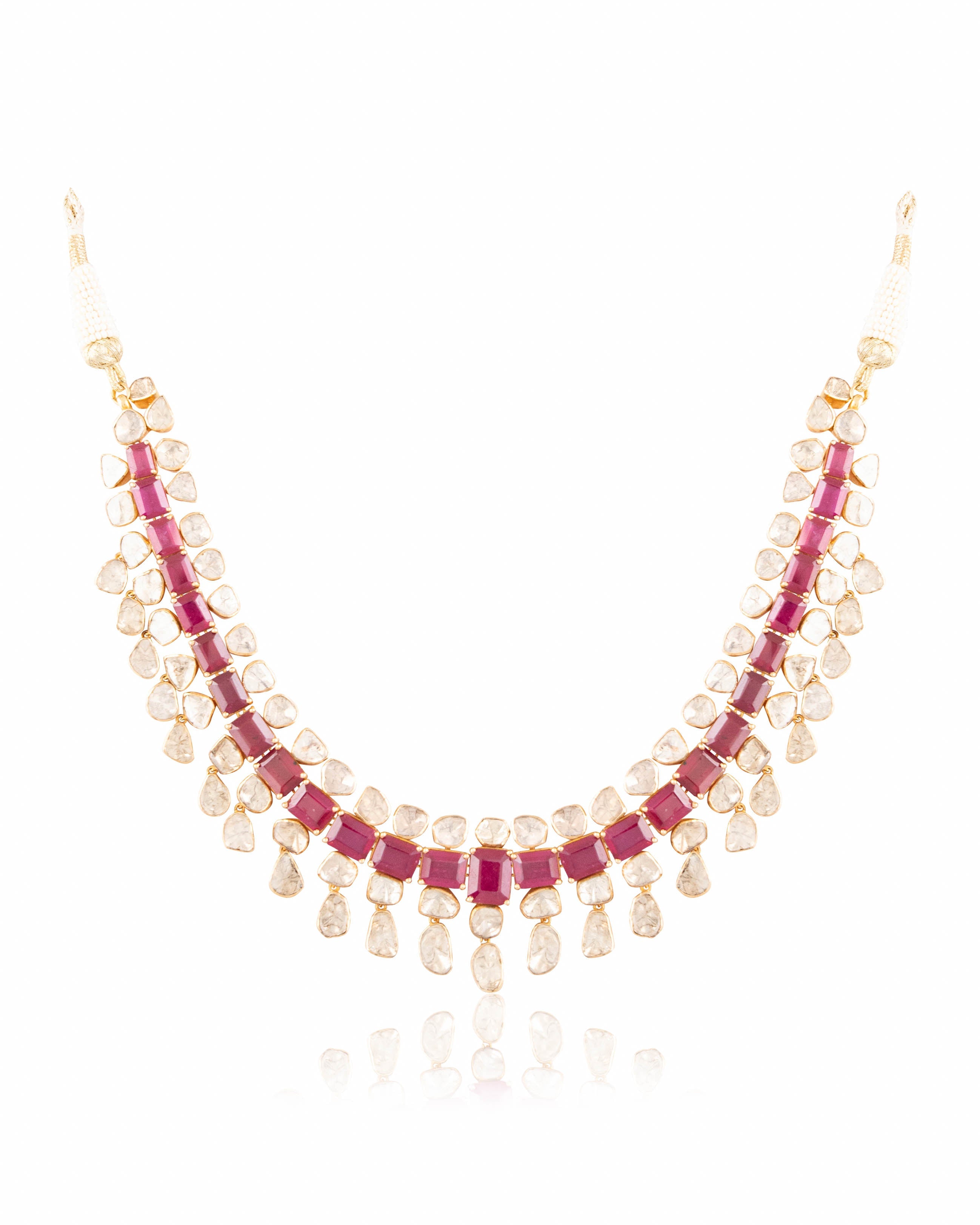 Nasra Polki Necklace