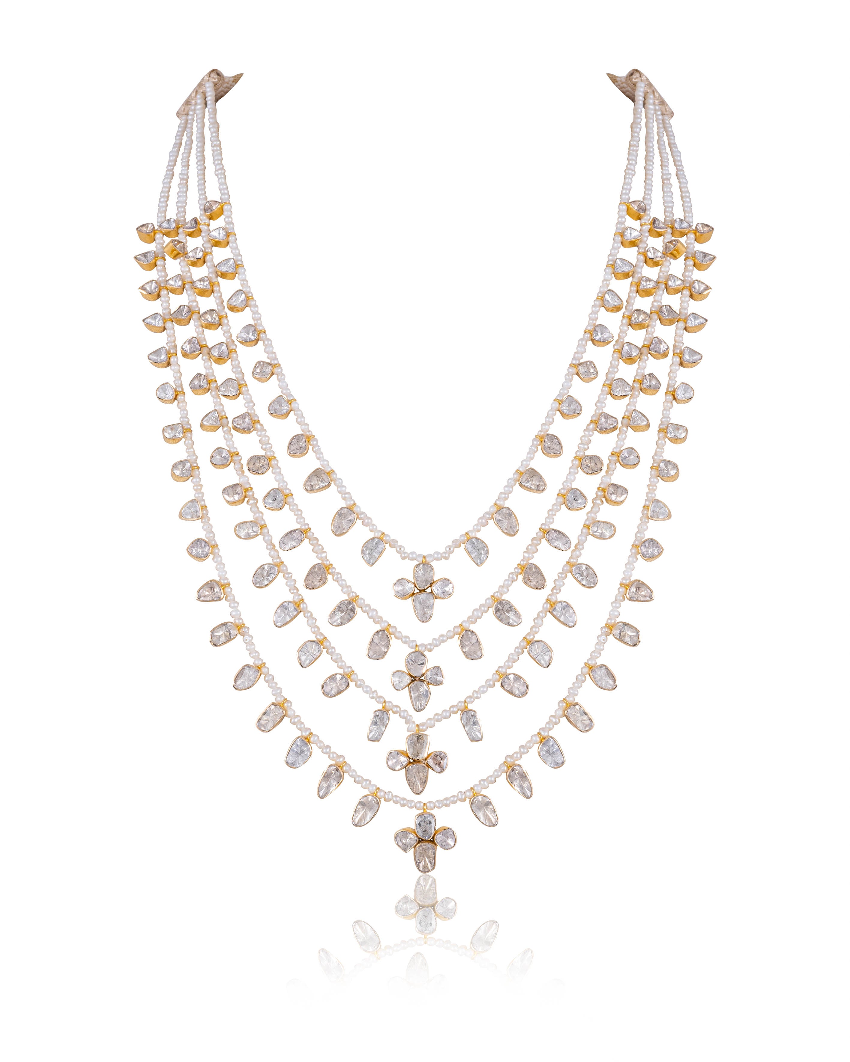 Sini Shetty - Naisha Polki Long Necklace