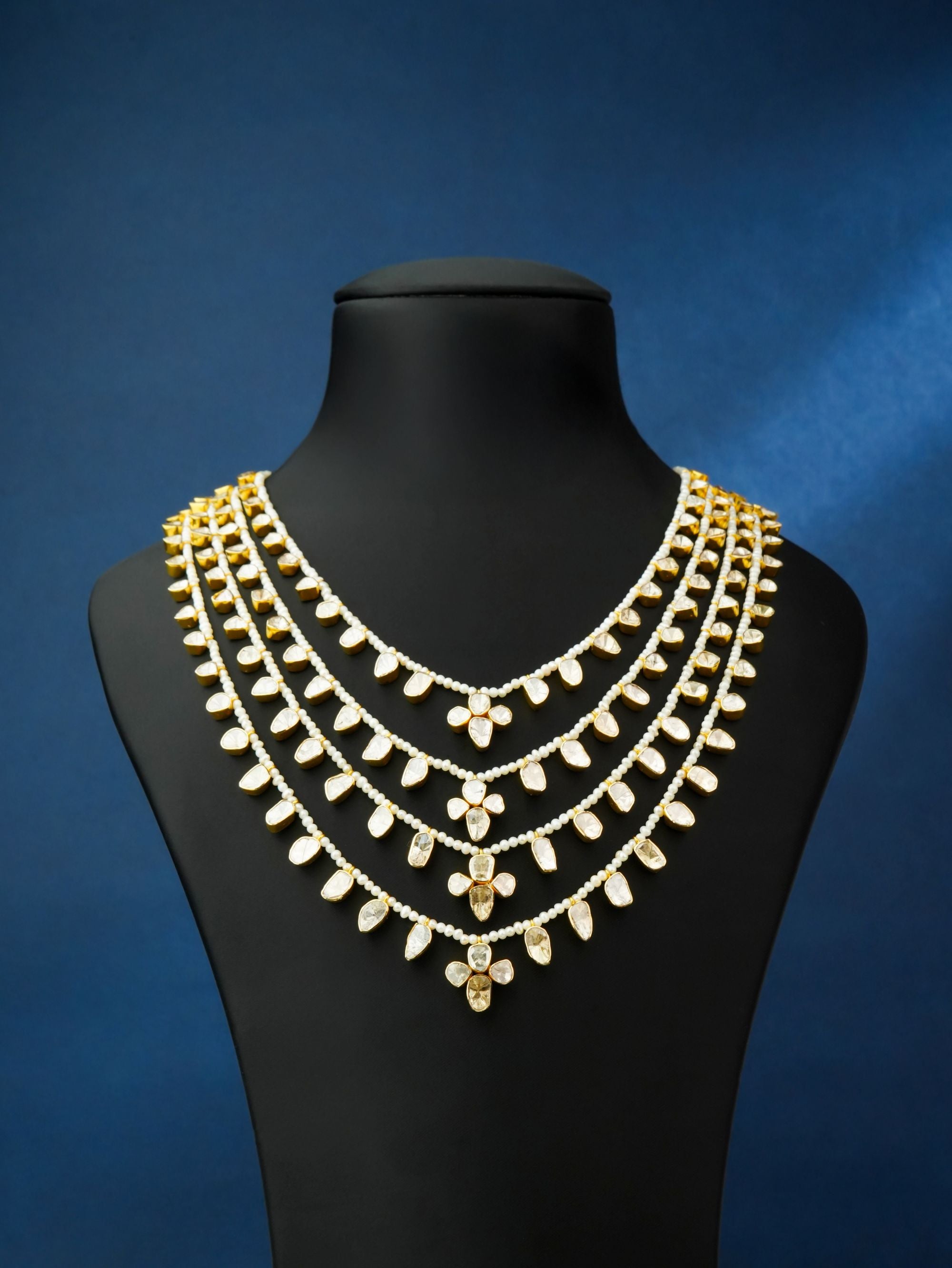 Sini Shetty - Naisha Polki Long Necklace