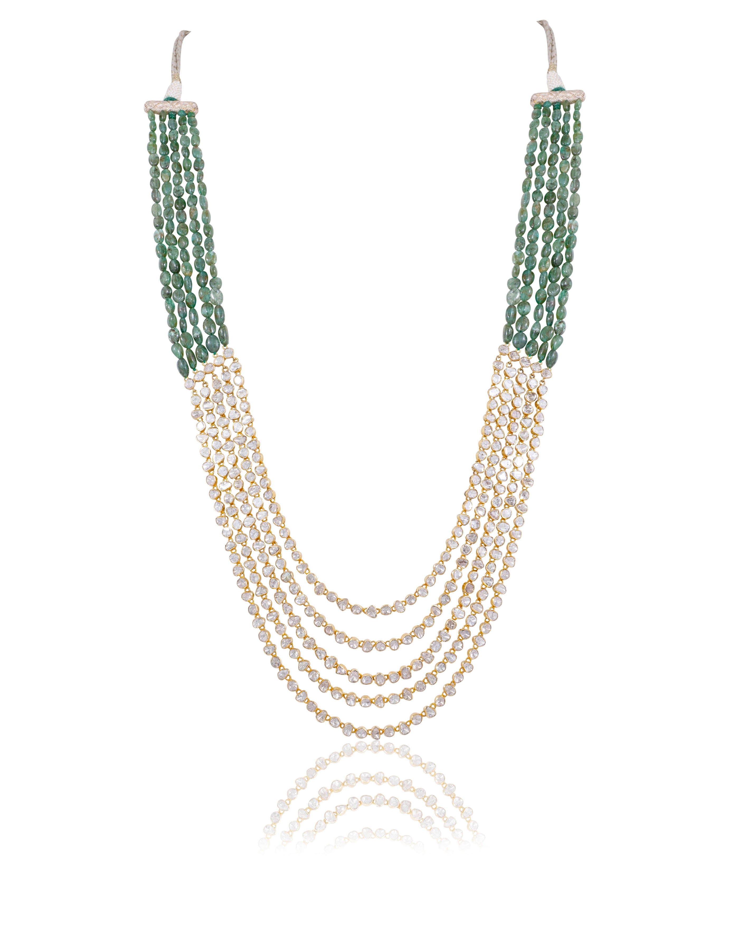 Rima Polki Long Necklace