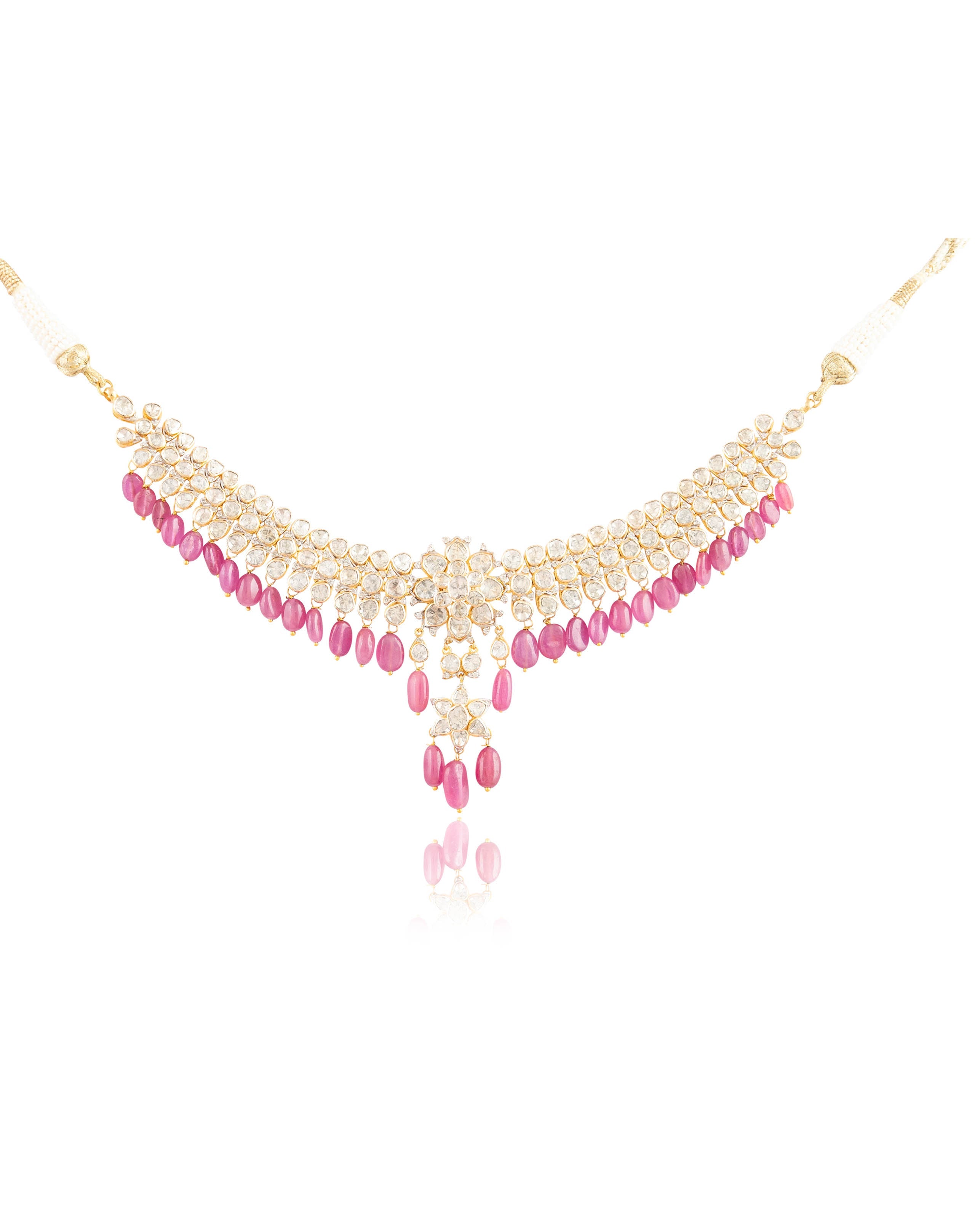 Zufia Polki And Diamond Choker - NO ORDERS