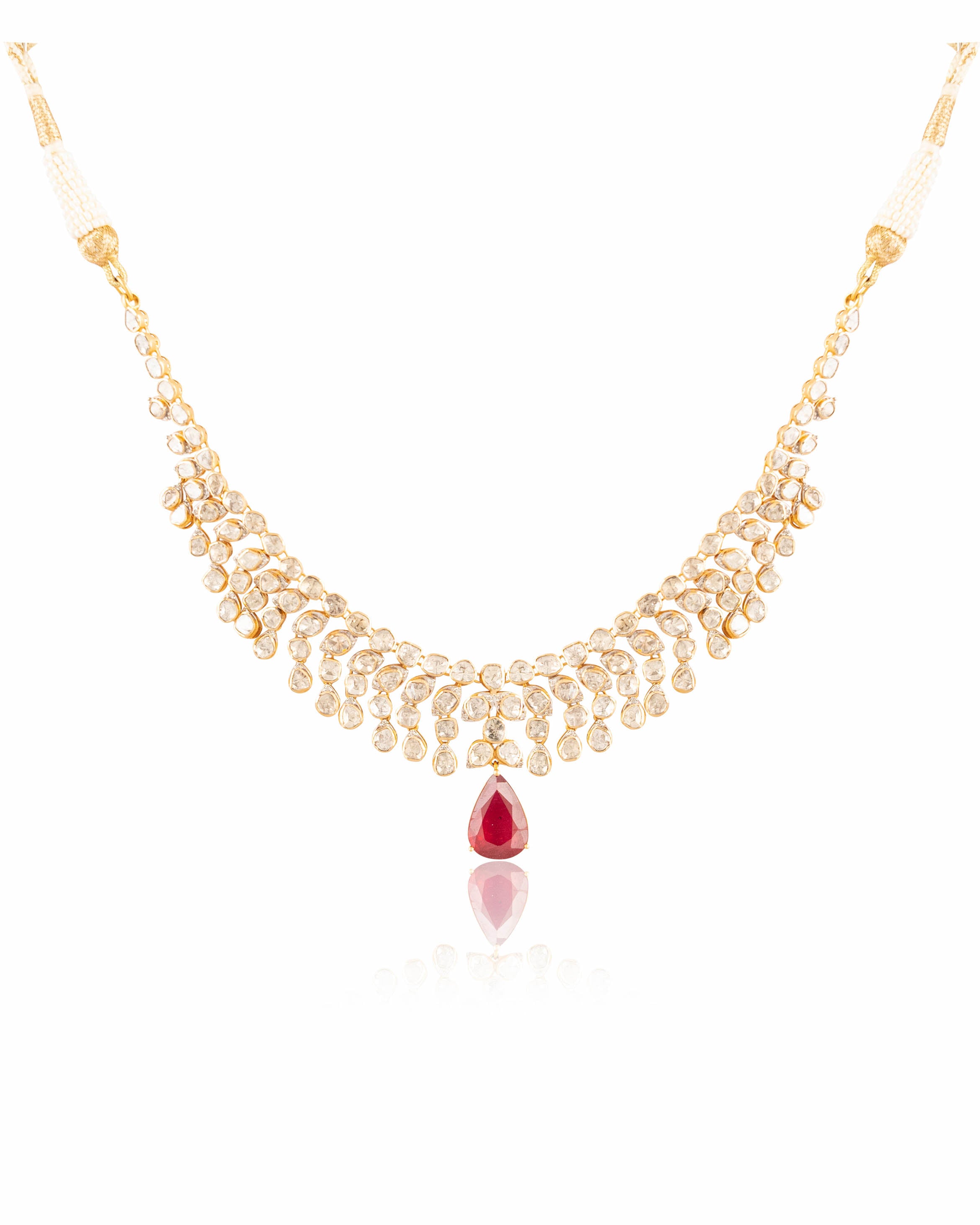 Pariksha Polki And Diamond Choker