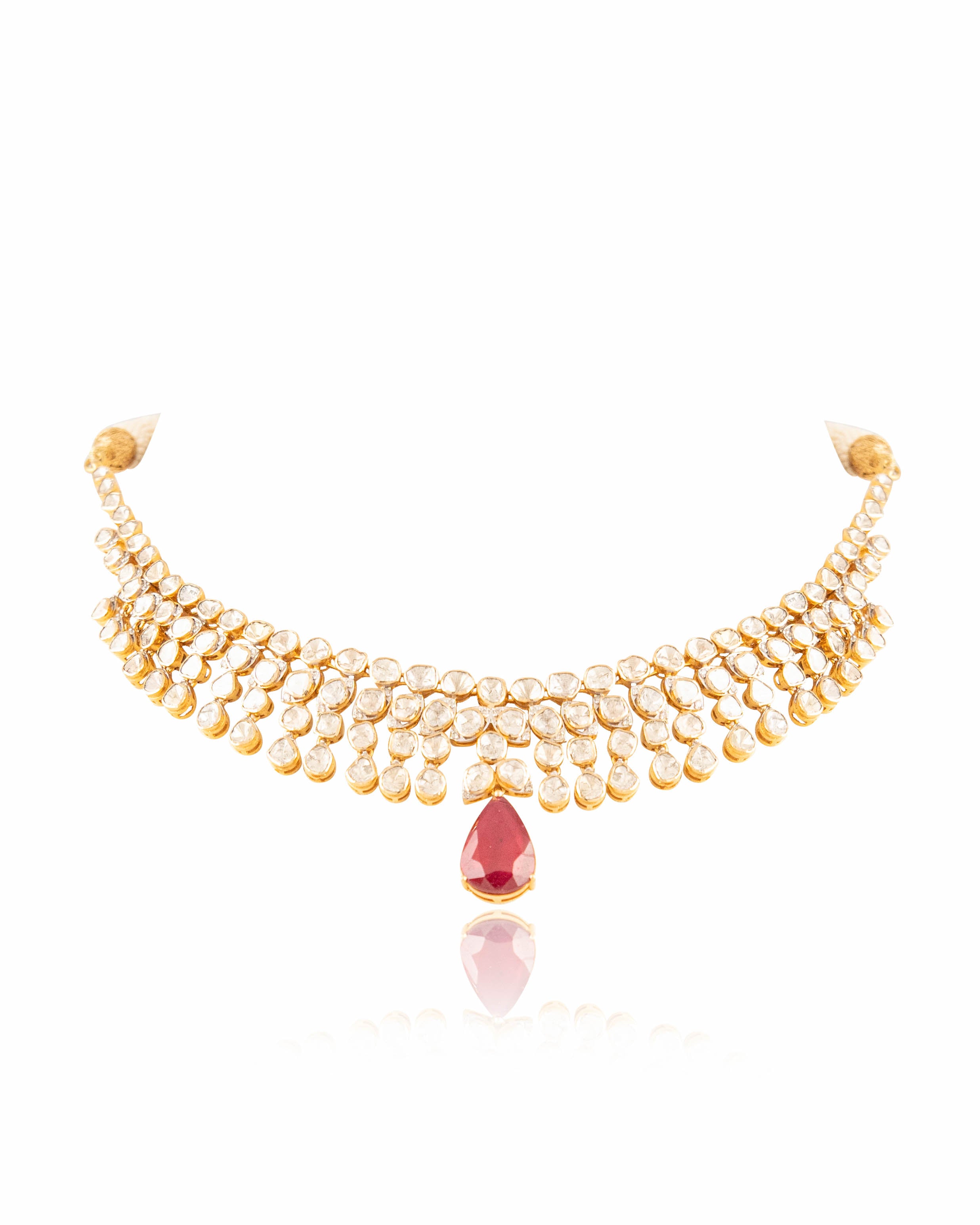 Pariksha Polki And Diamond Choker