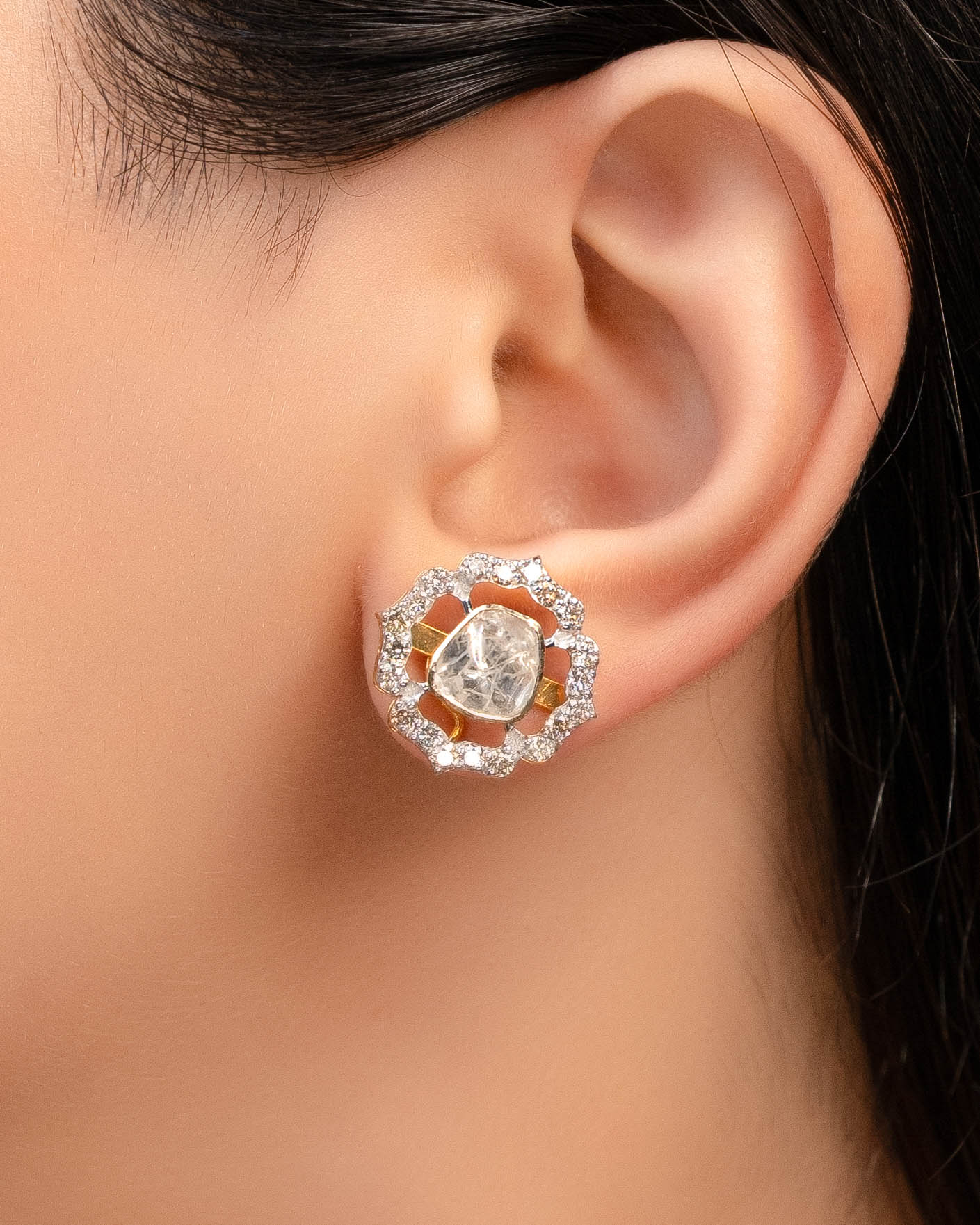 Aiza Polki And Diamond Tops