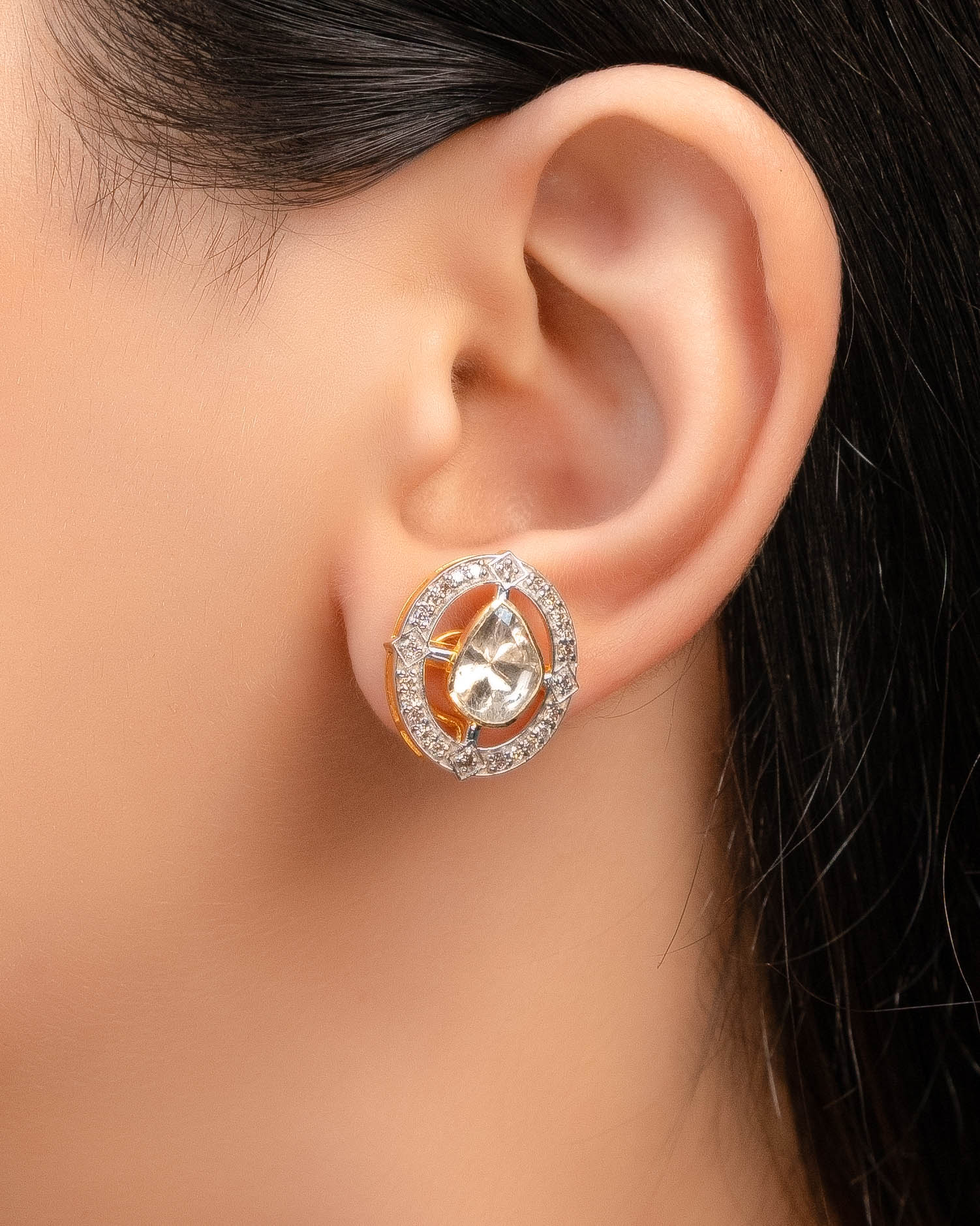 Mariam Polki And Diamond Tops