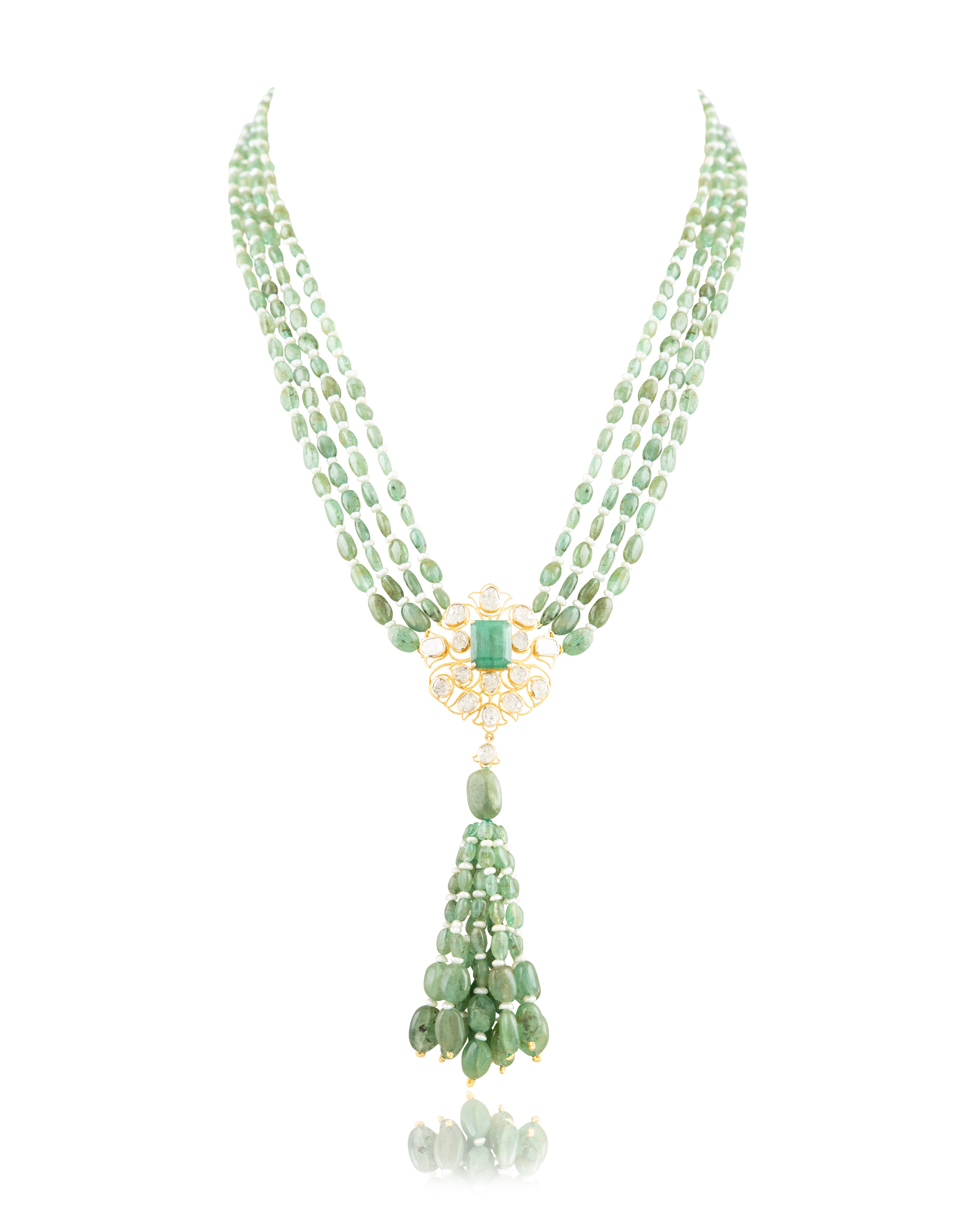 Lavanya Polki Bead Pendant