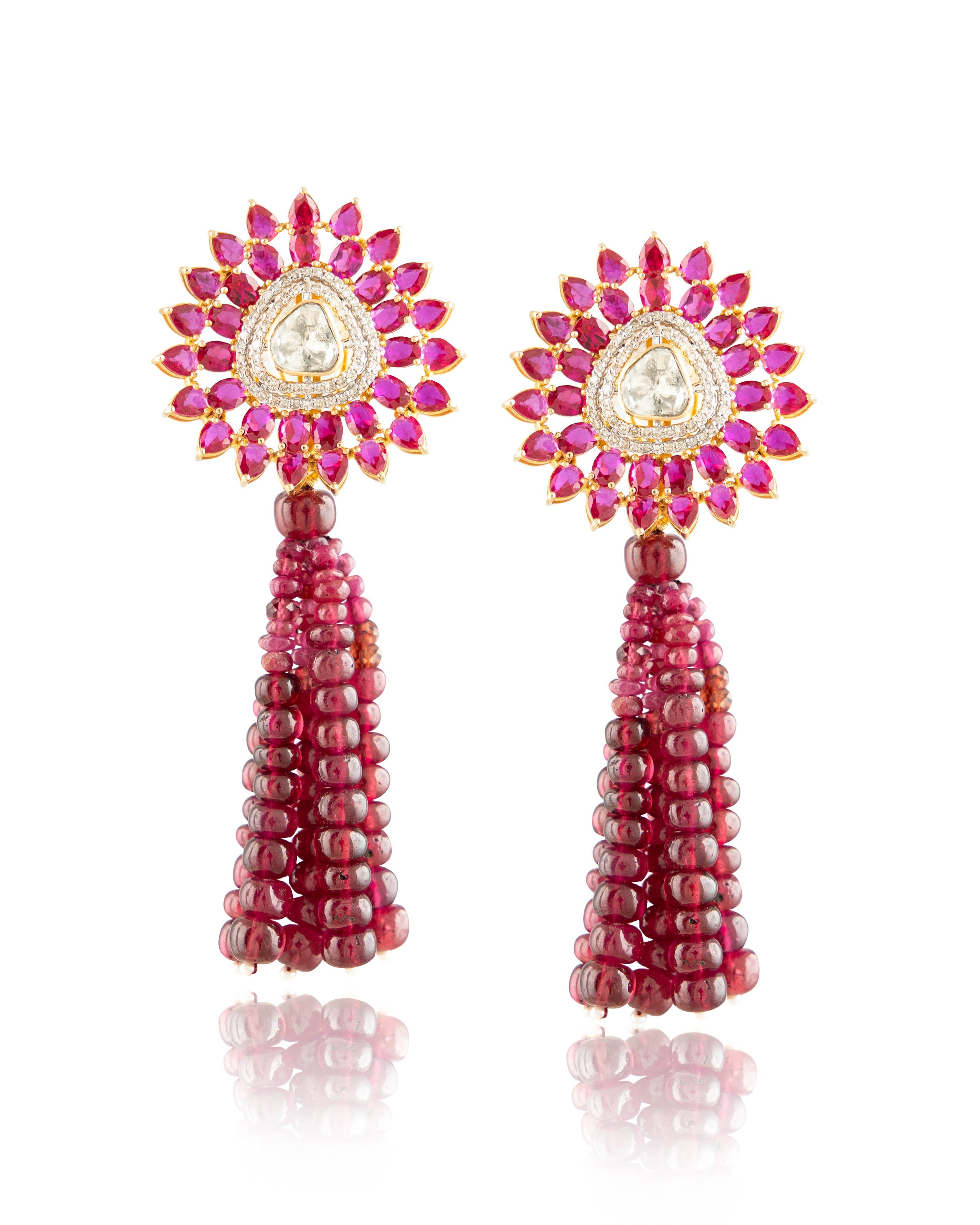 Krista Polki And Diamond Tops