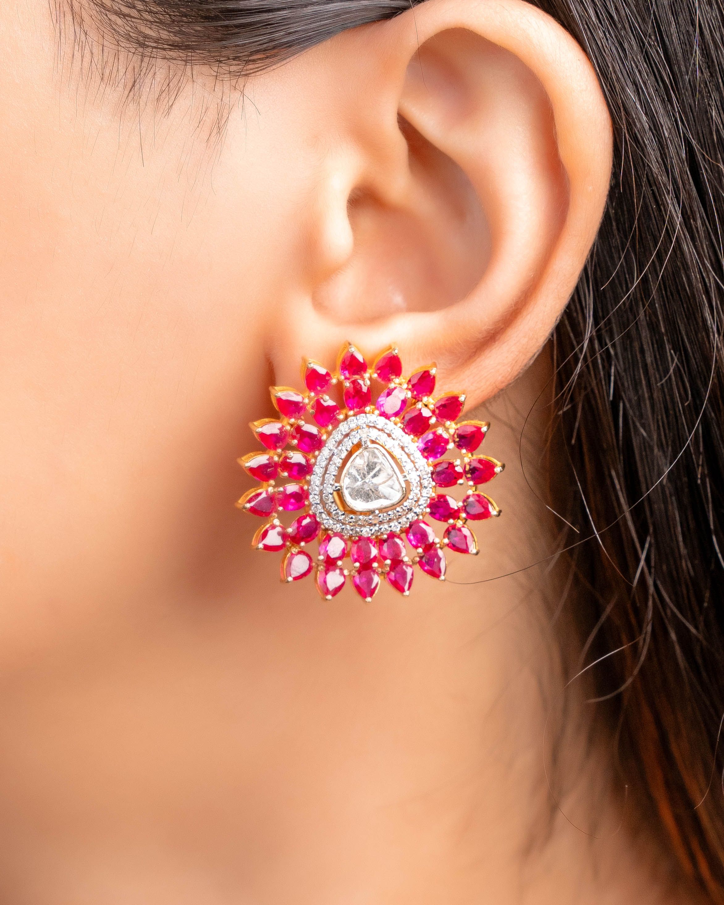 Krista Polki And Diamond Tops