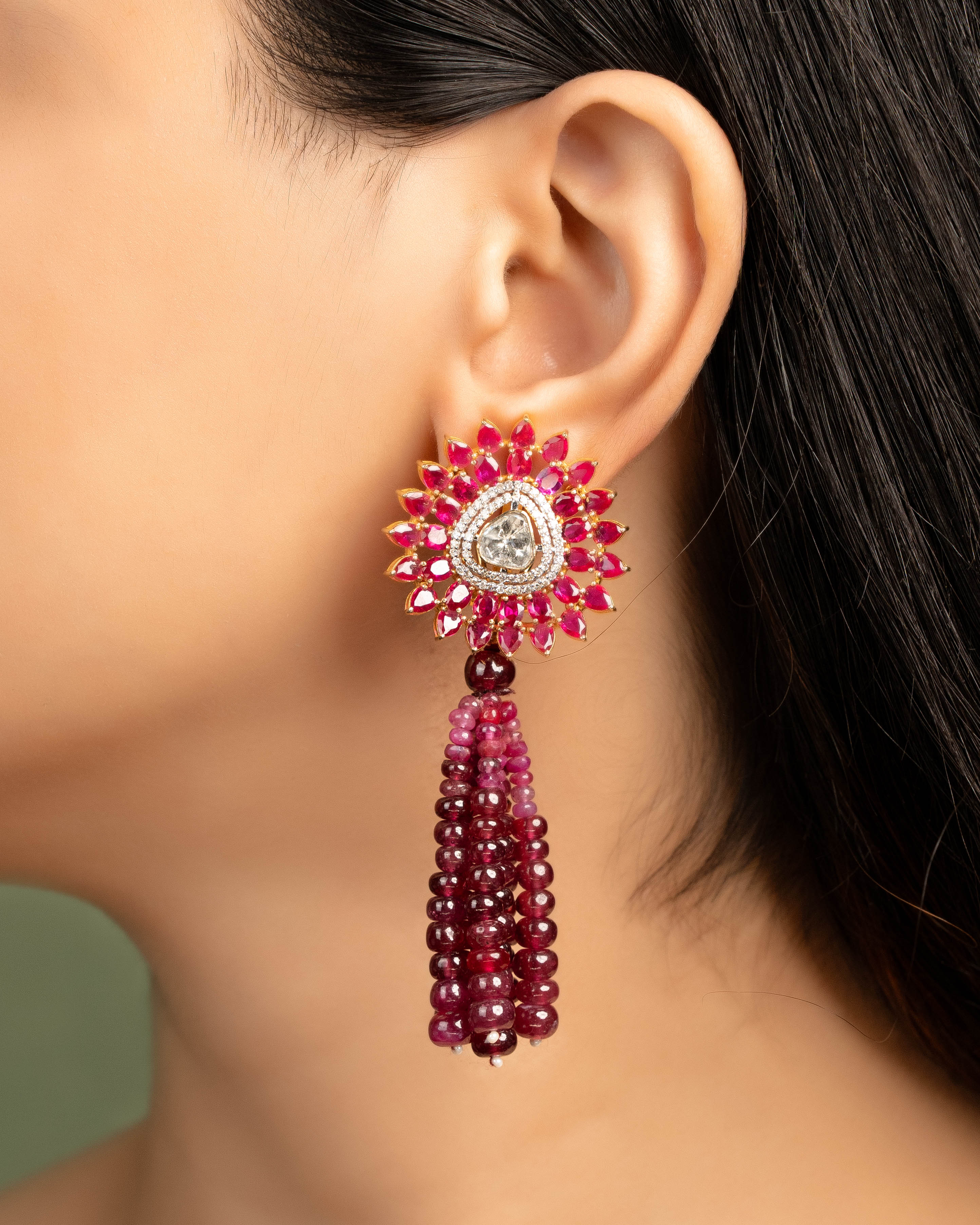 Krista Polki And Diamond Tops