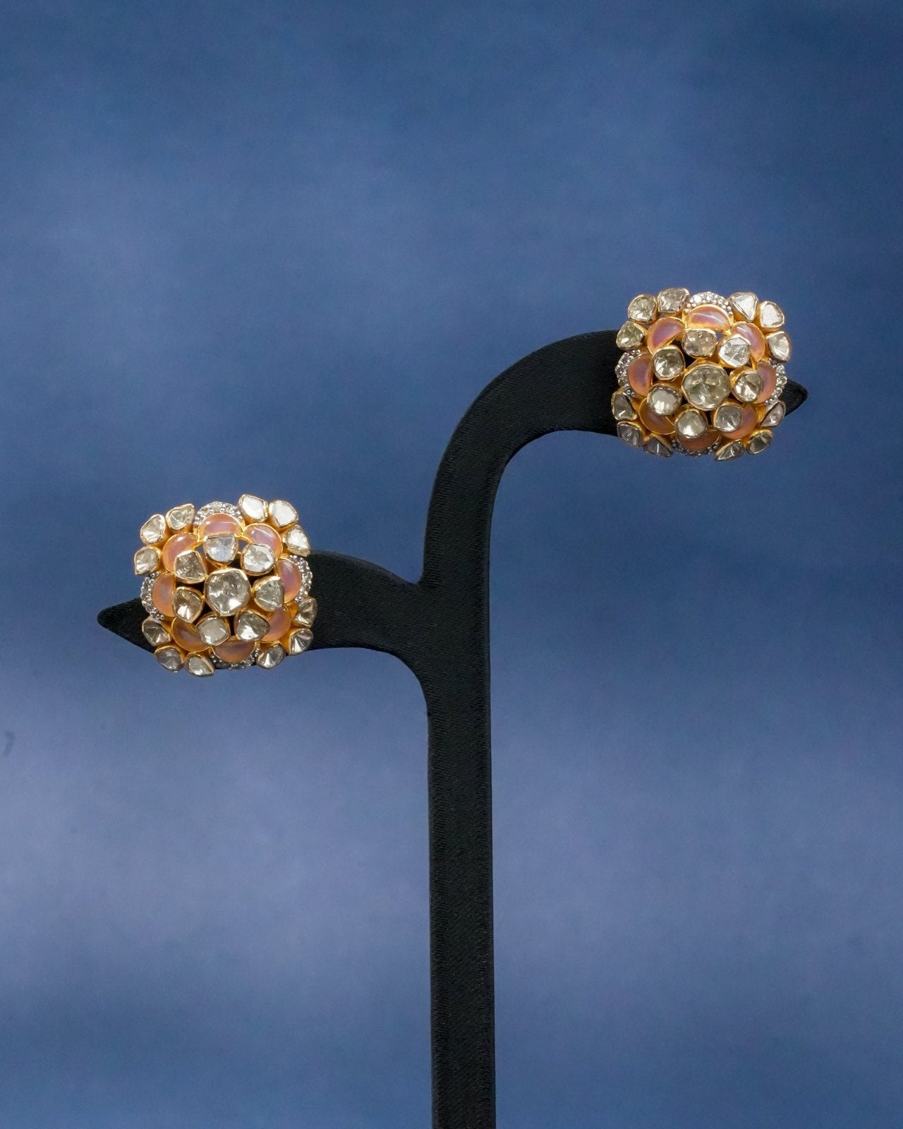 Ashika Polki And Diamond Tops