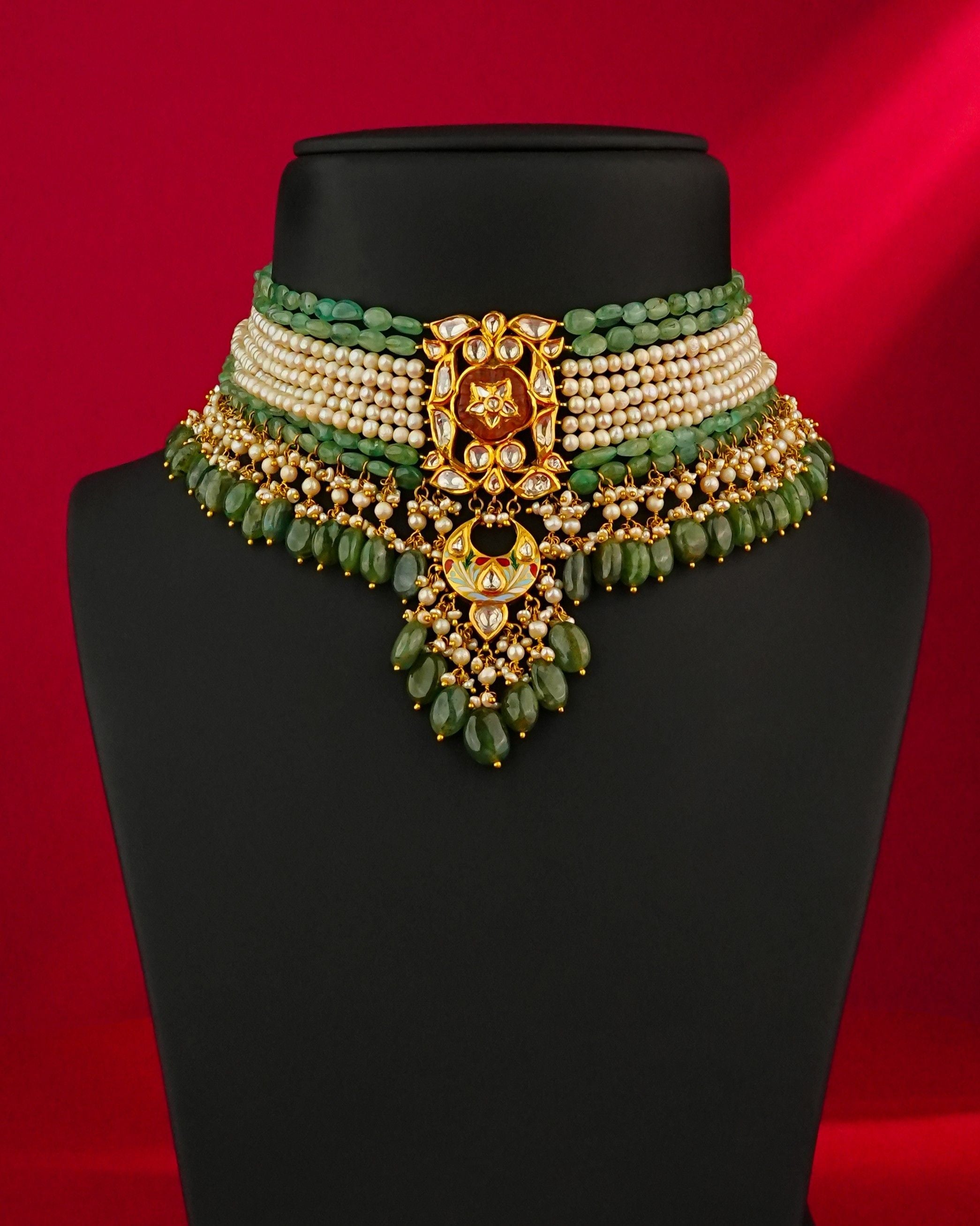 Carla Polki Bead Choker