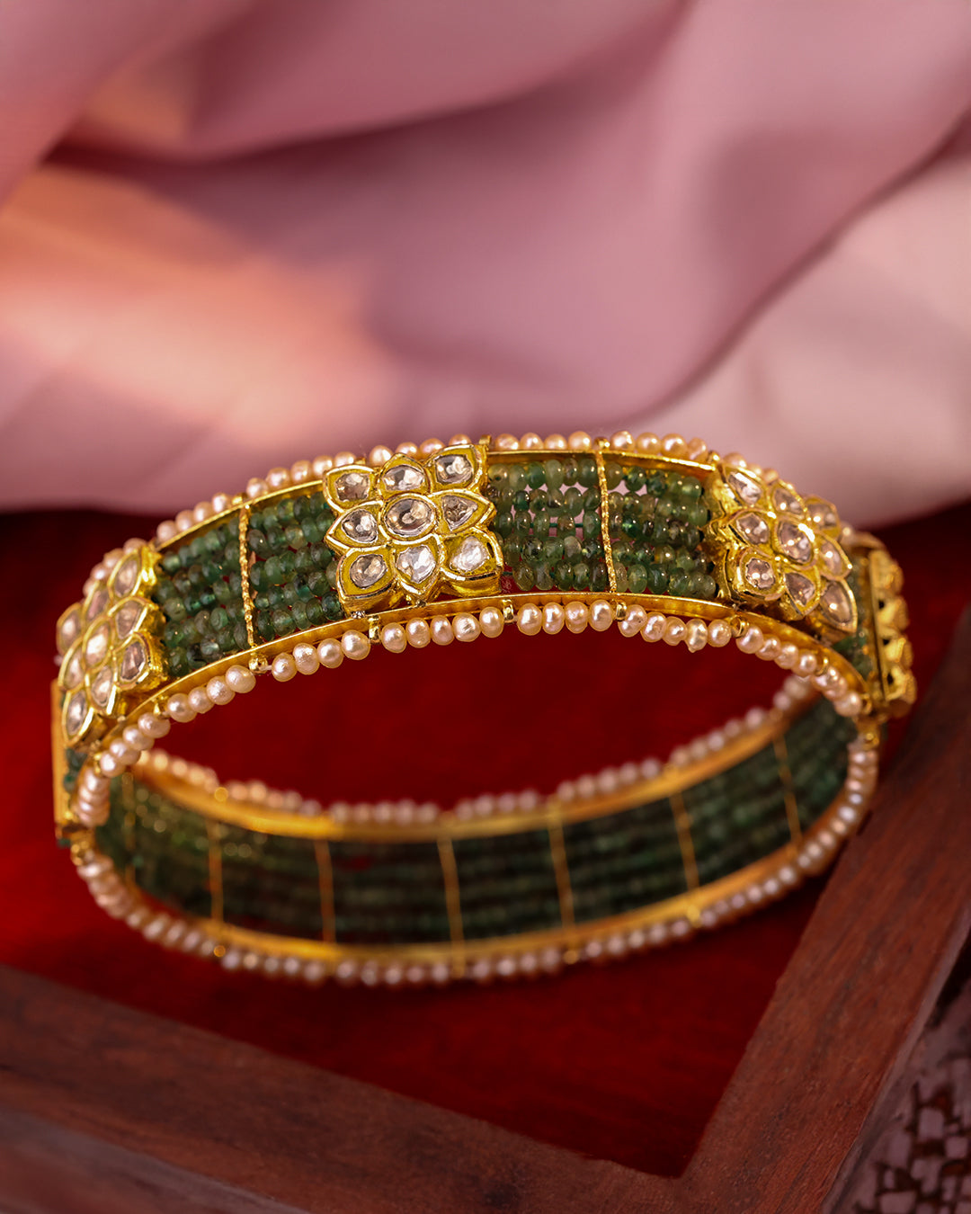 Shyamali Polki Bangle