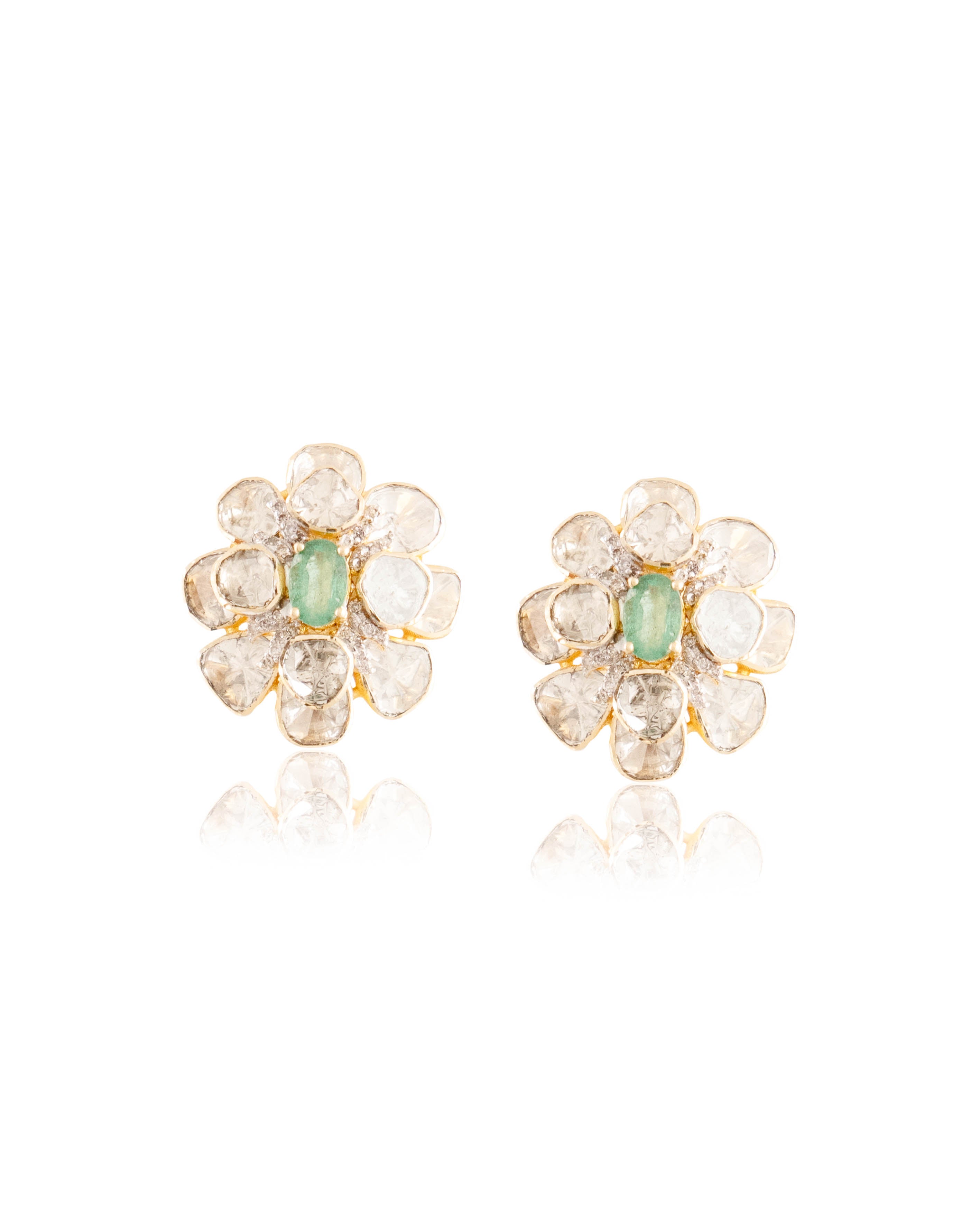 Kaavya Polki And Diamond Tops