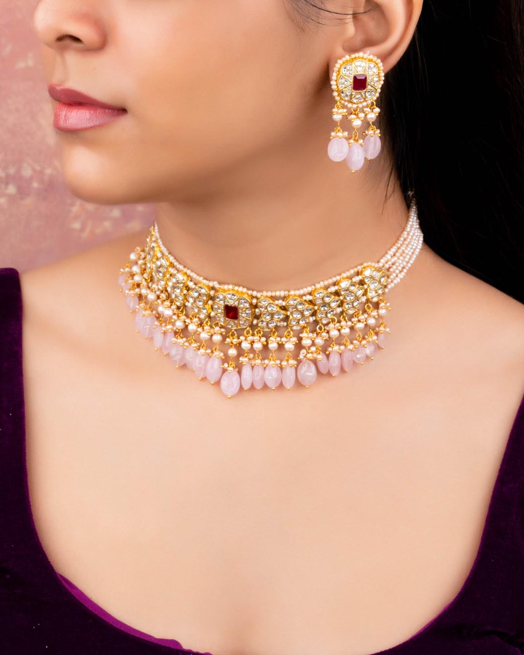 Niranjana Polki Tops
