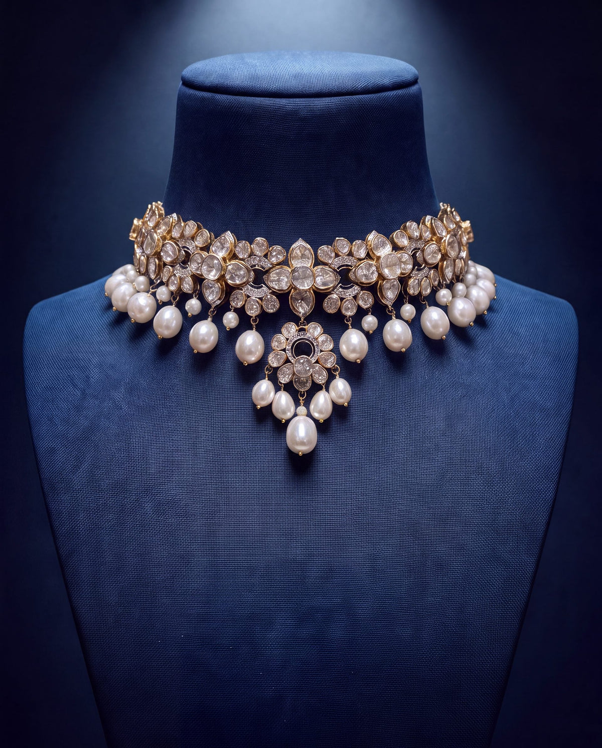 Yamika Polki And Diamond Choker