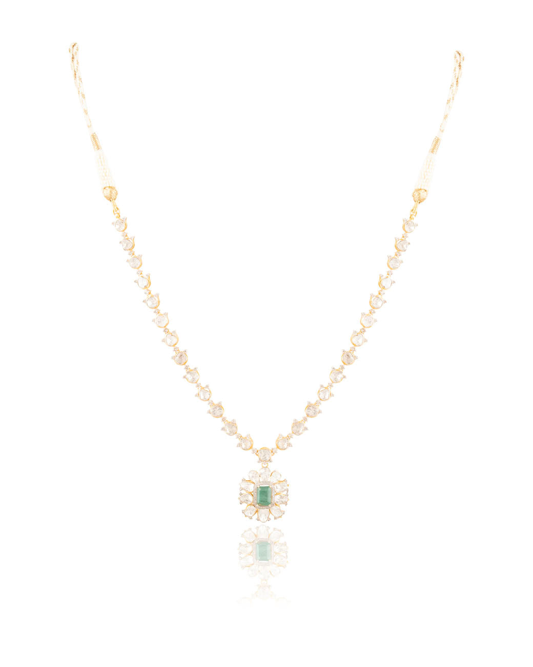 Kim Polki And Diamond Necklace