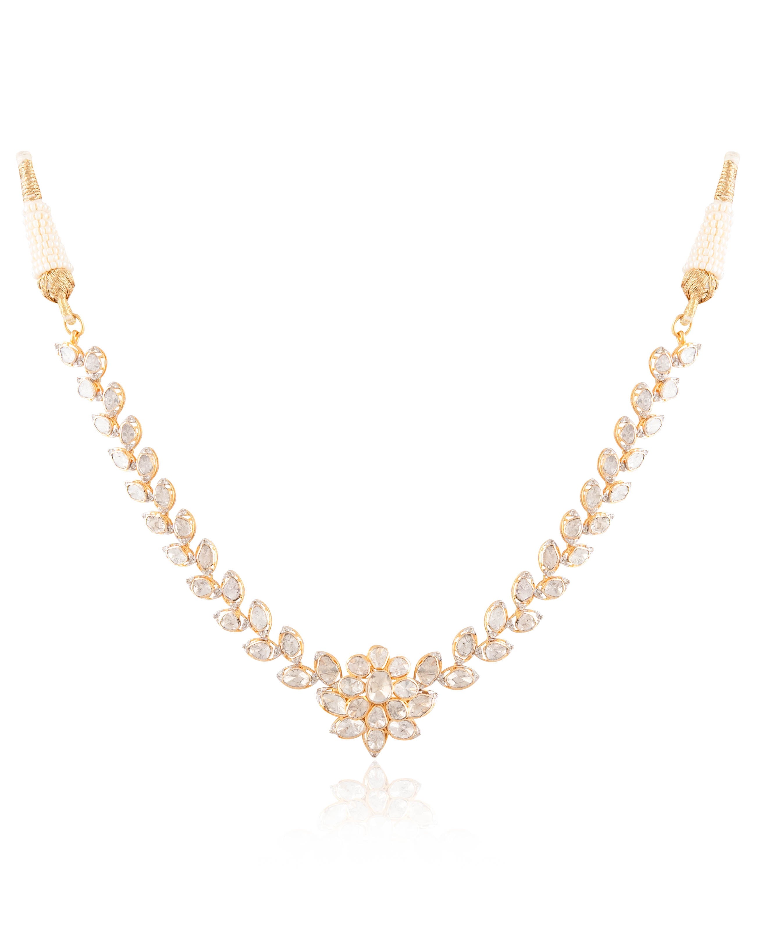 Maren Polki And Diamond Necklace