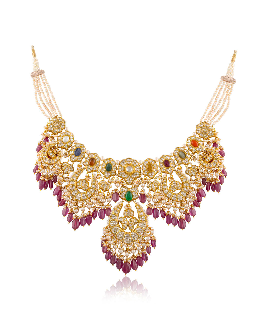 Nida Polki Necklace