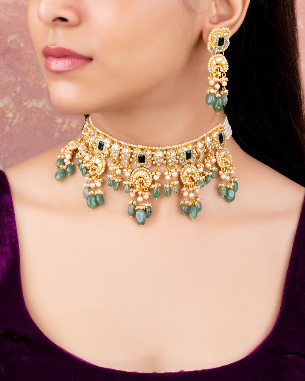 Kunjal Polki Choker