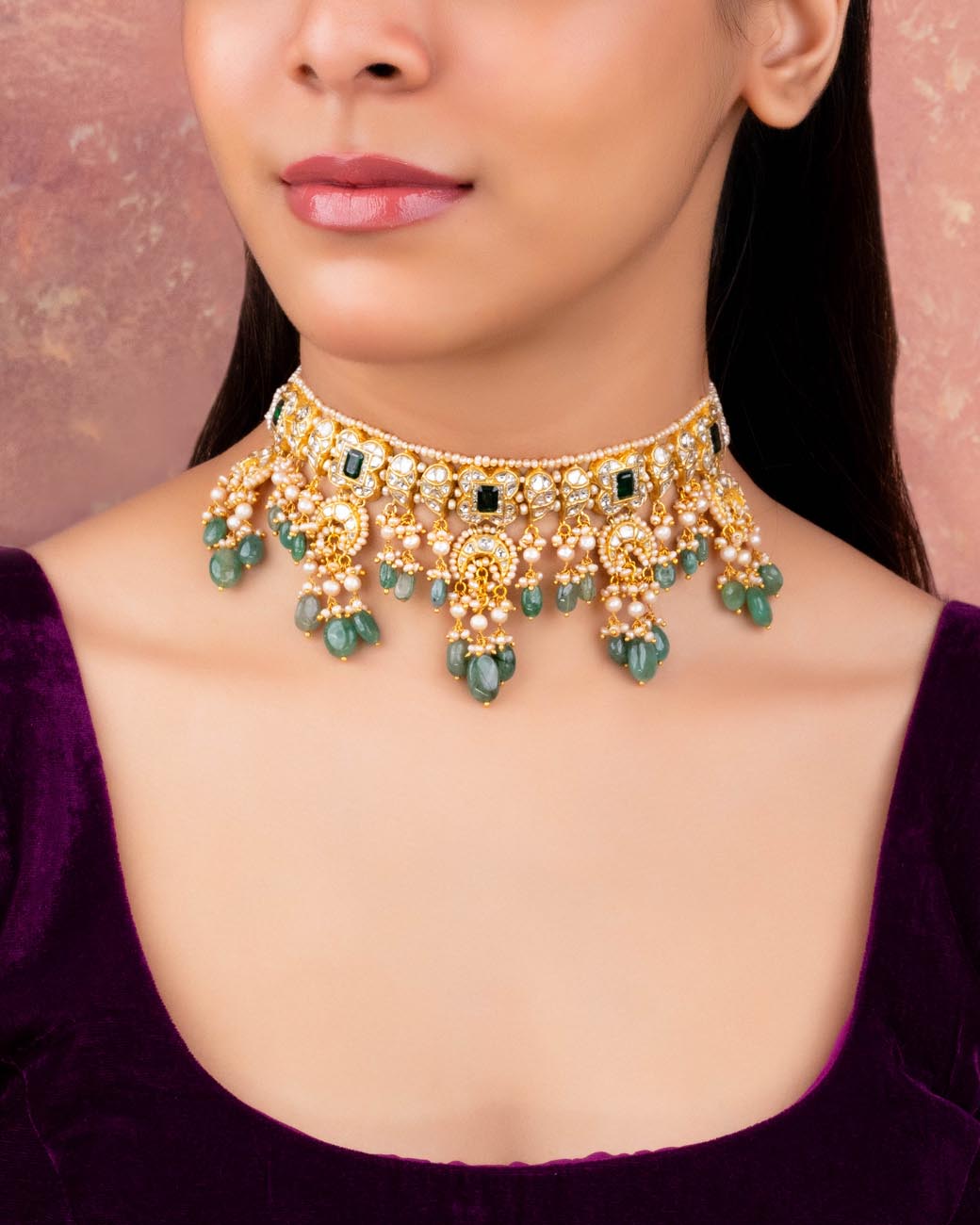 Kunjal Polki Choker