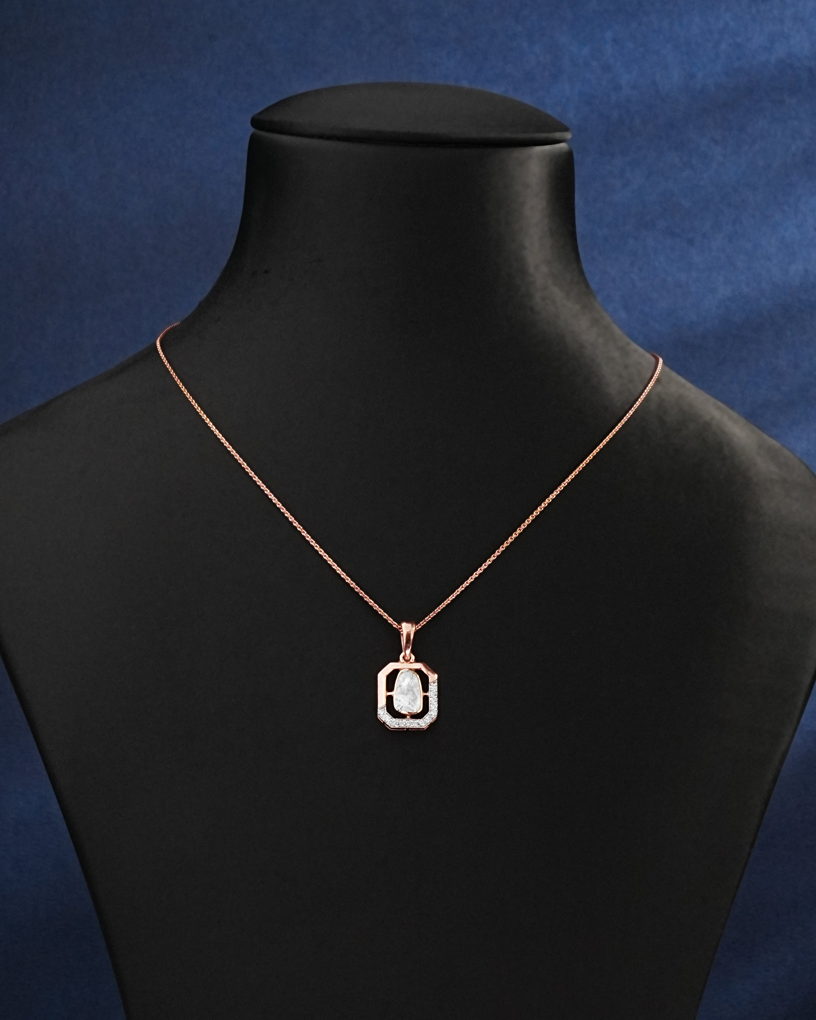 Namrata Polki And Diamond Pendant